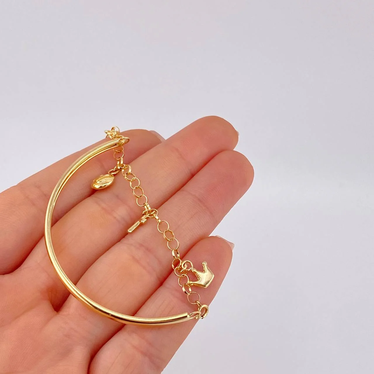 Pulso Roll On Casandra 3.95 g / 17.5 cm / 3.3 mm Oro Amarillo 18K - Image 4
