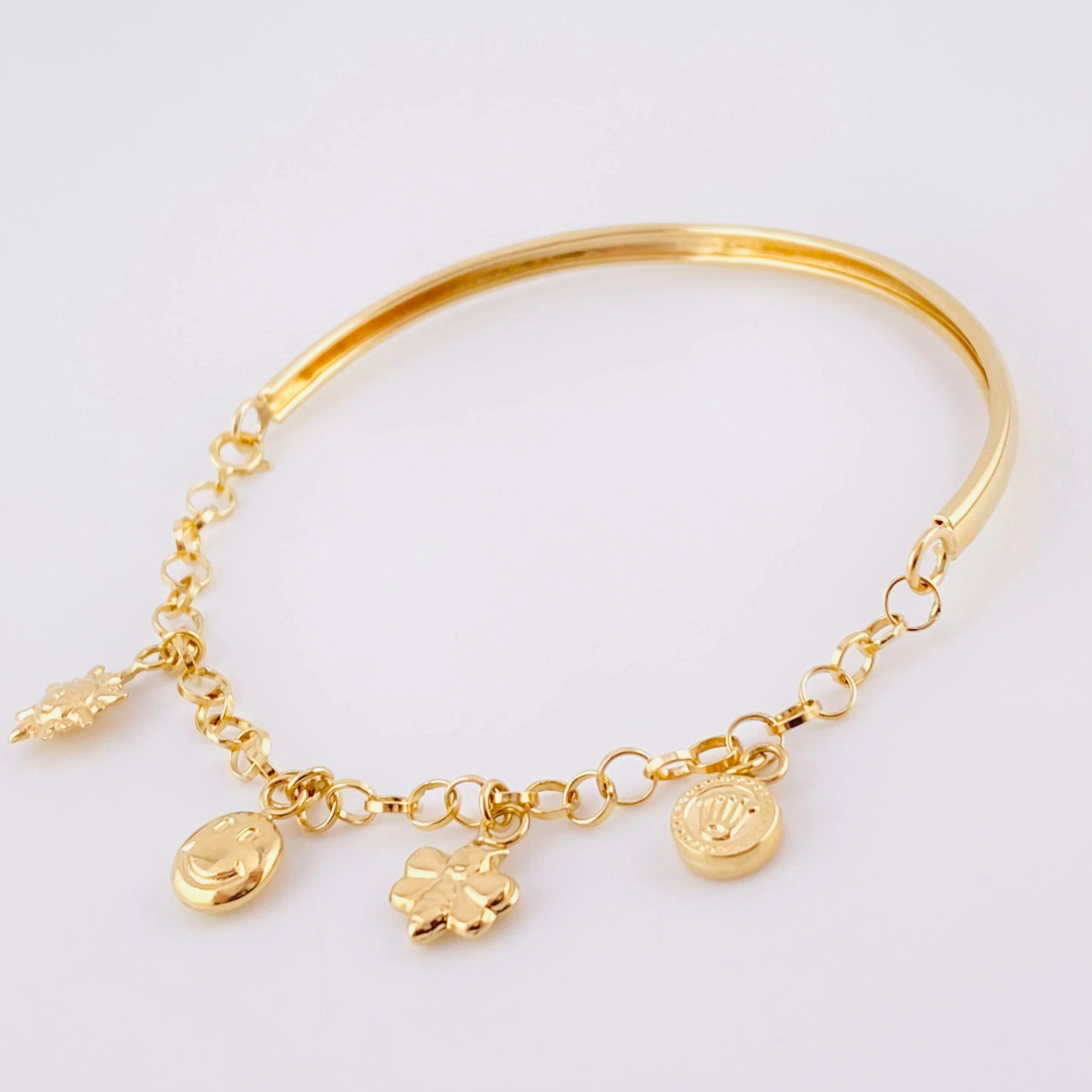Pulso Roll On Casandra 4.85 g / 17.5 cm / 3.4 mm Oro Amarillo 18K - Image 2