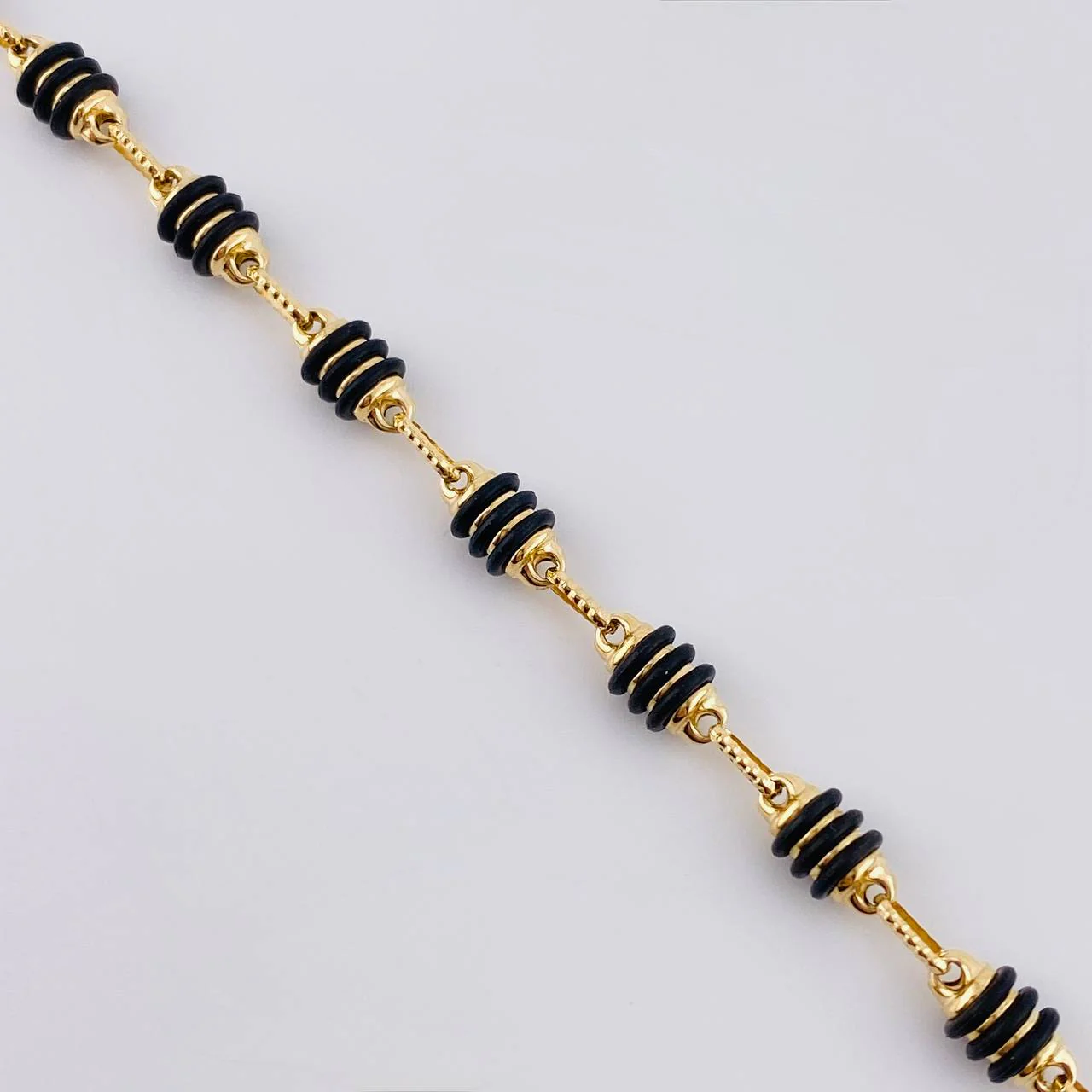 Pulso Rustica Barril 4.9 g / 20 cm / 5,2 mm Oro Amarillo 18K - Image 2