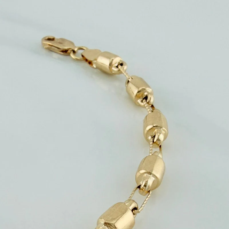 Pulso Rustico Barril 5.6 g / 21.5 cm / 4.35 mm Oro Amarillo 18K - Image 2