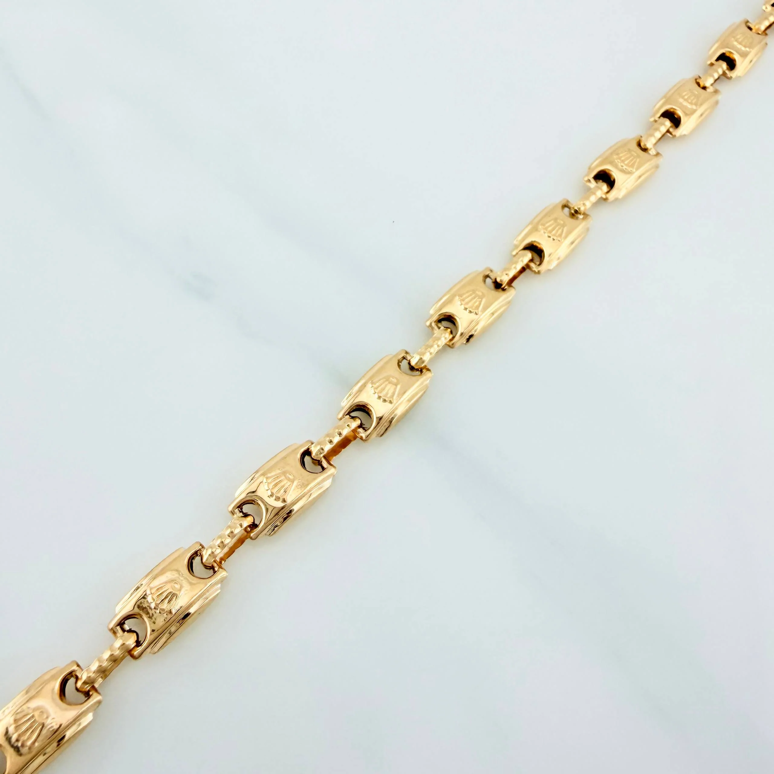 Pulso Rustico Corona 7 g / 21 cm / 5.6 mm Oro Amarillo 18K - Image 3