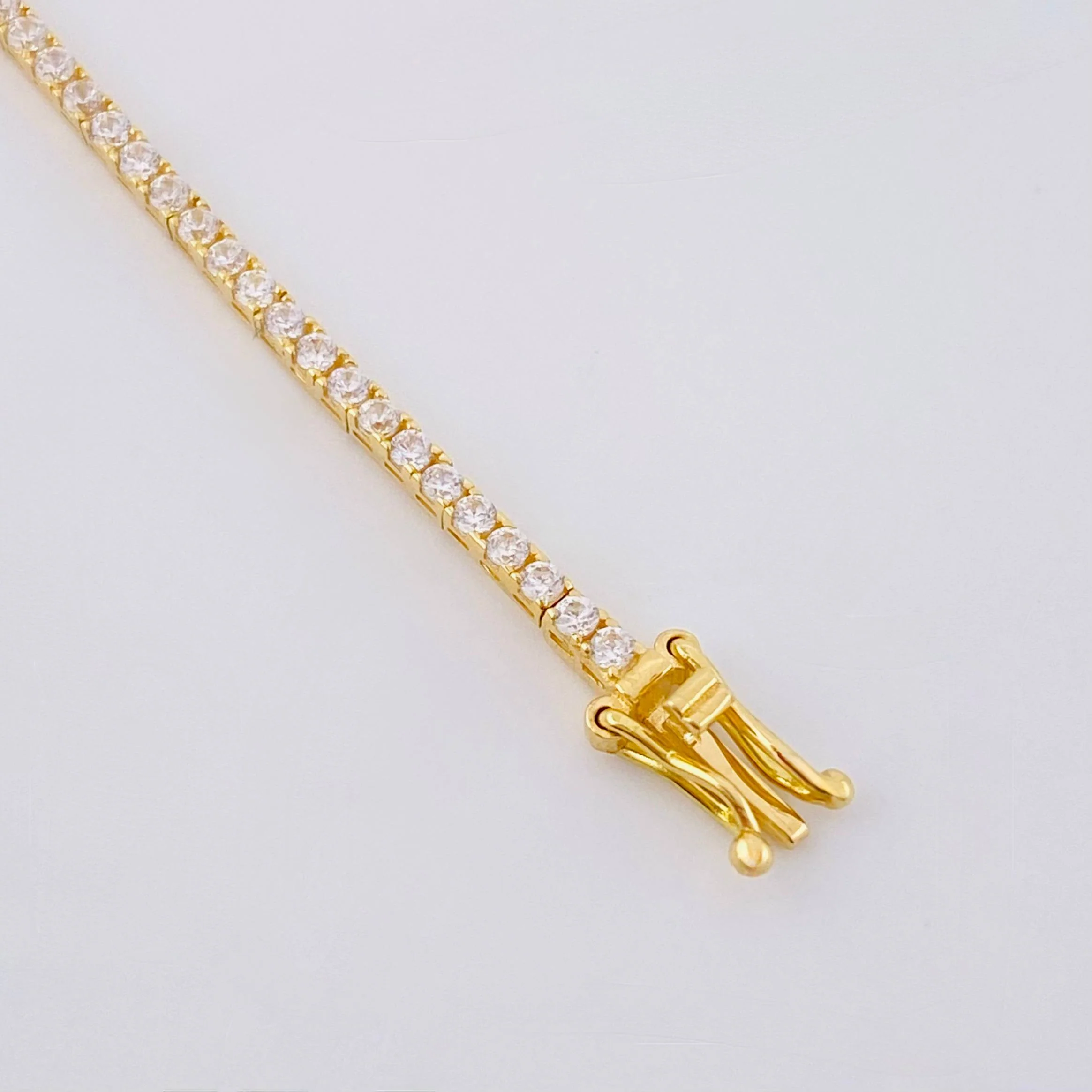 Pulso Tenis 4.15gr / 18cm / 1.6mm Oro Amarillo 18K - Image 4