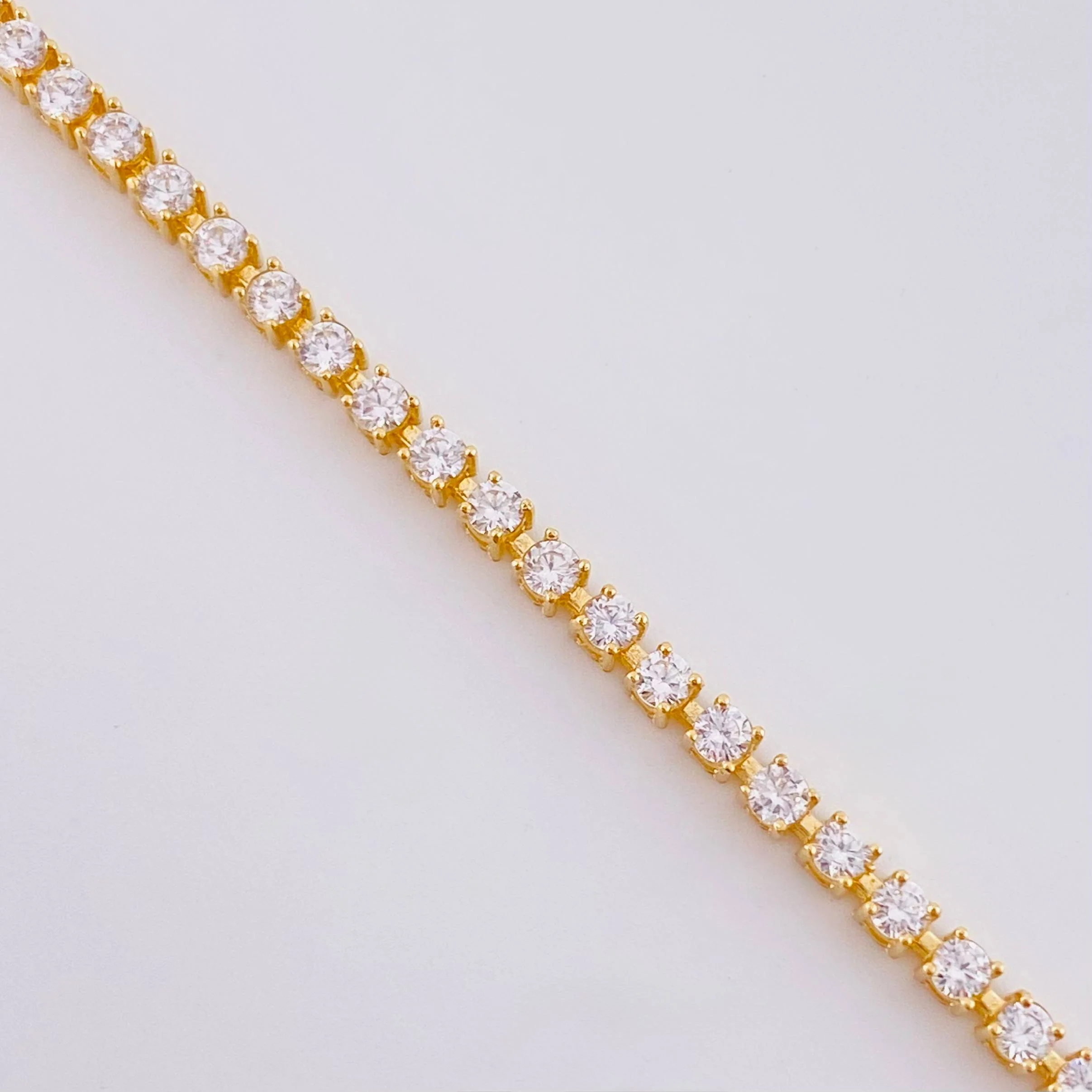 Pulso Tenis 4.65 g / 18 cm / 2,15 mm Oro Amarillo 18K - Image 3
