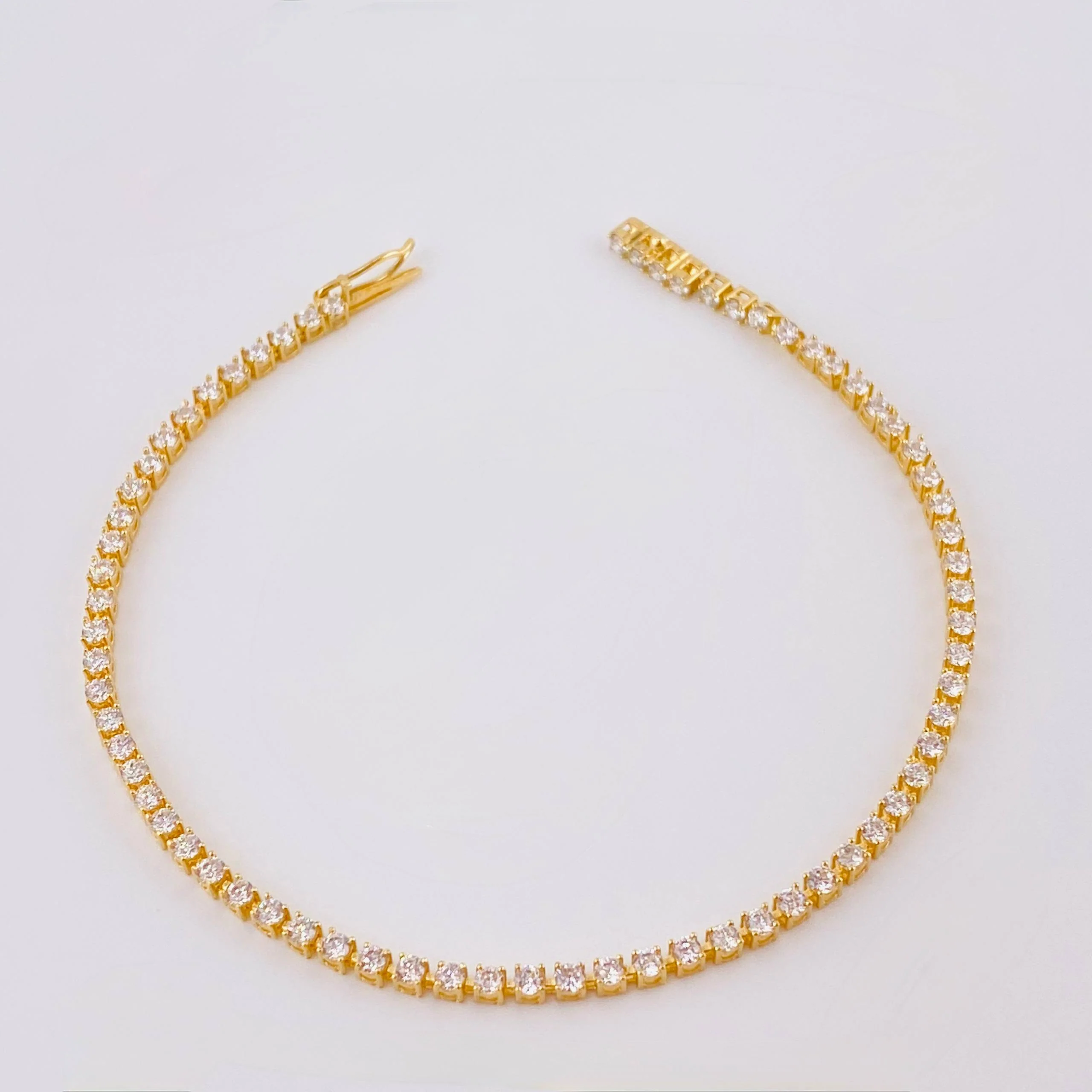 Pulso Tenis 5.05 g / 19 cm / 2,15 mm Oro Amarillo 18K