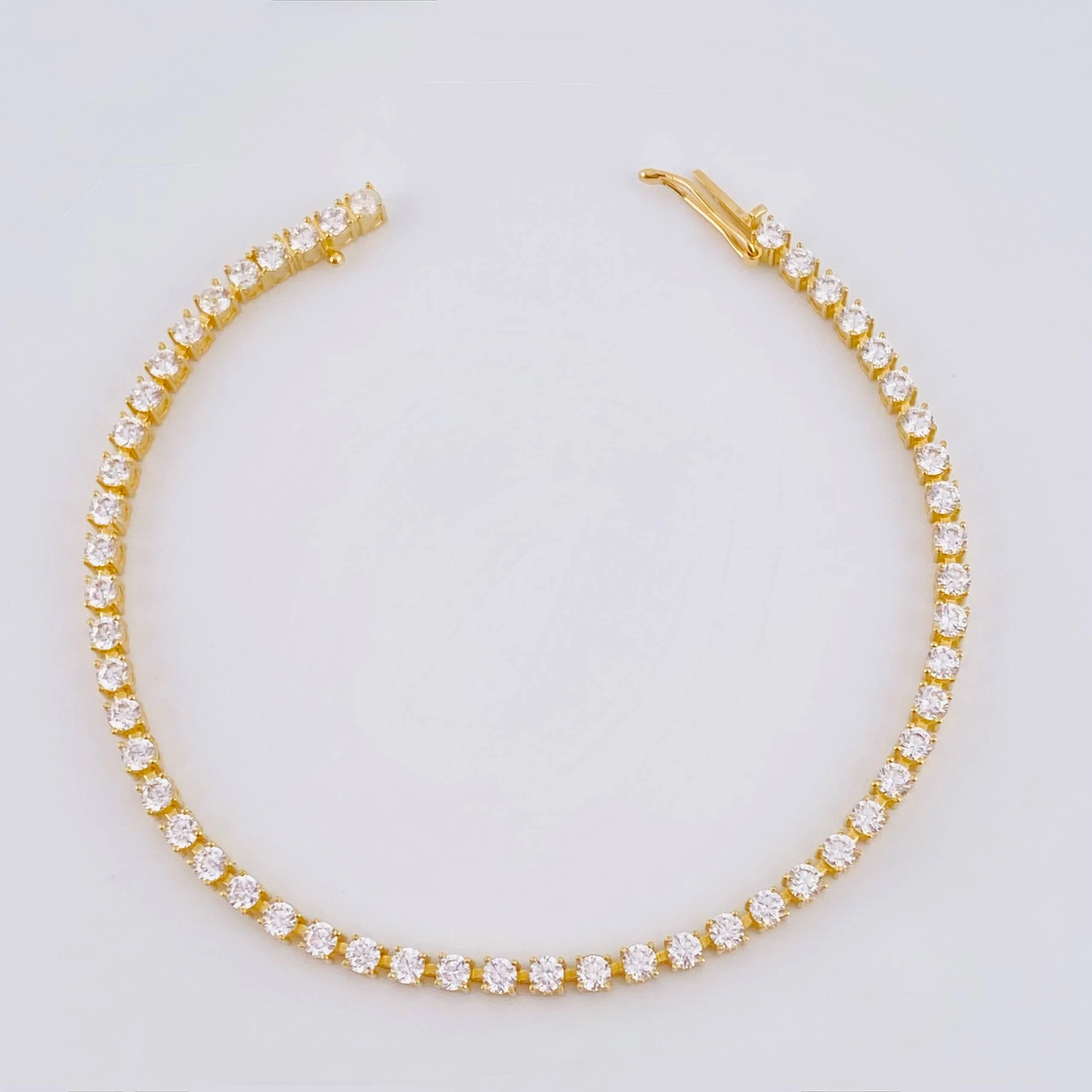 Pulso Tenis 6.05 g / 18 cm / 2,55 mm Oro Amarillo 18K