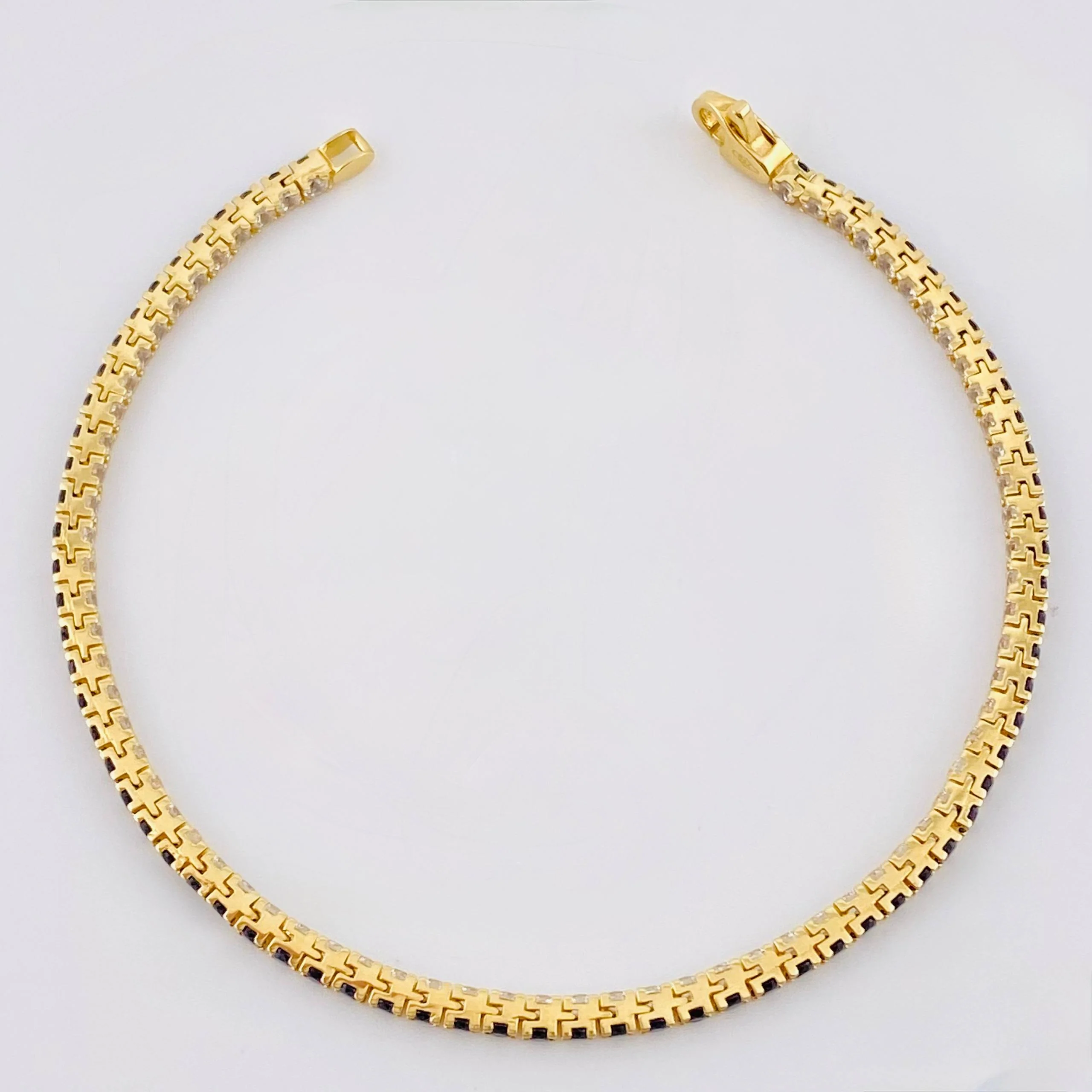Pulso Tenis Doble Faz 7gr / 18cm / 2.8mm Oro Amarillo 18K - Image 2