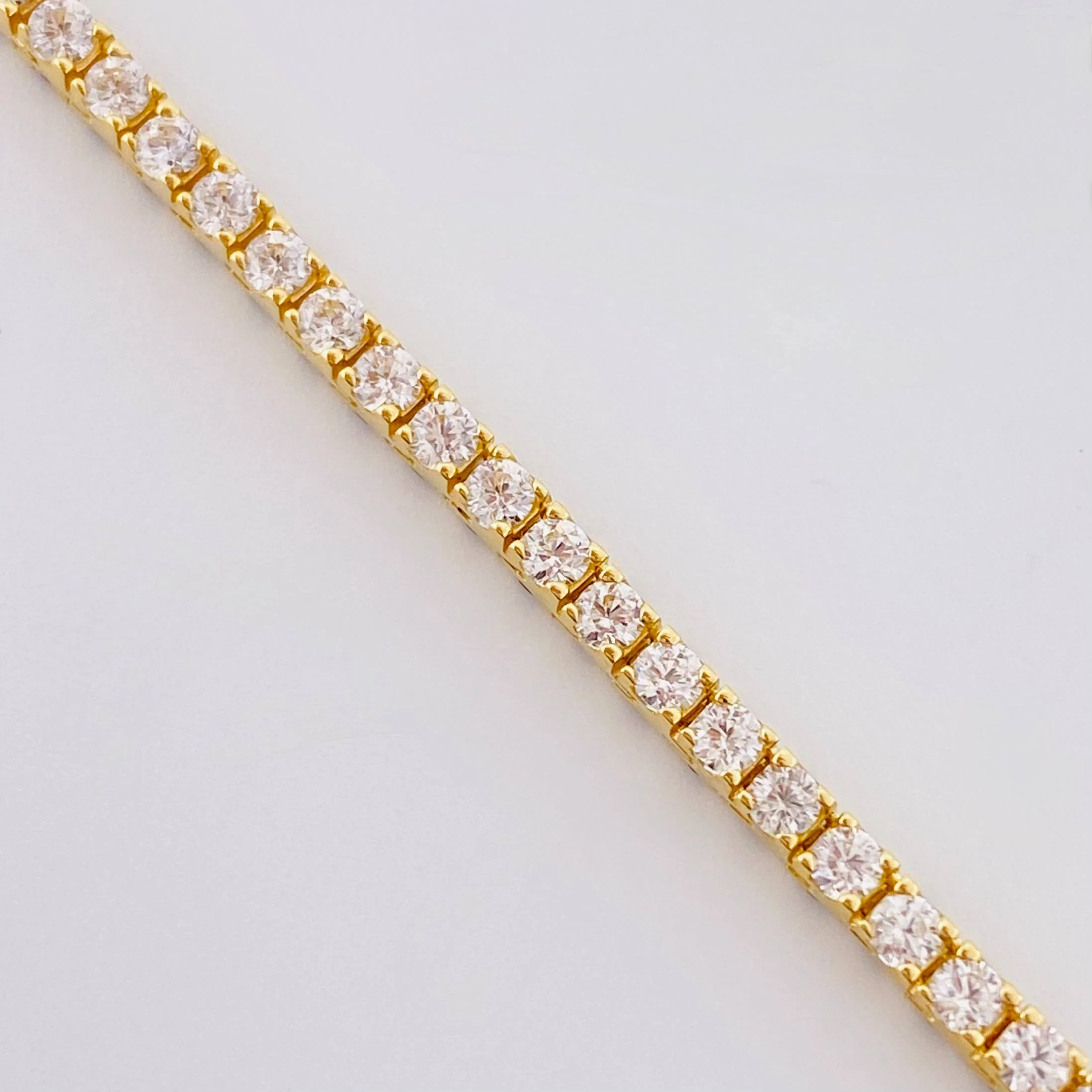 Pulso Tenis Doble Faz 7gr / 18cm / 2.8mm Oro Amarillo 18K - Image 4