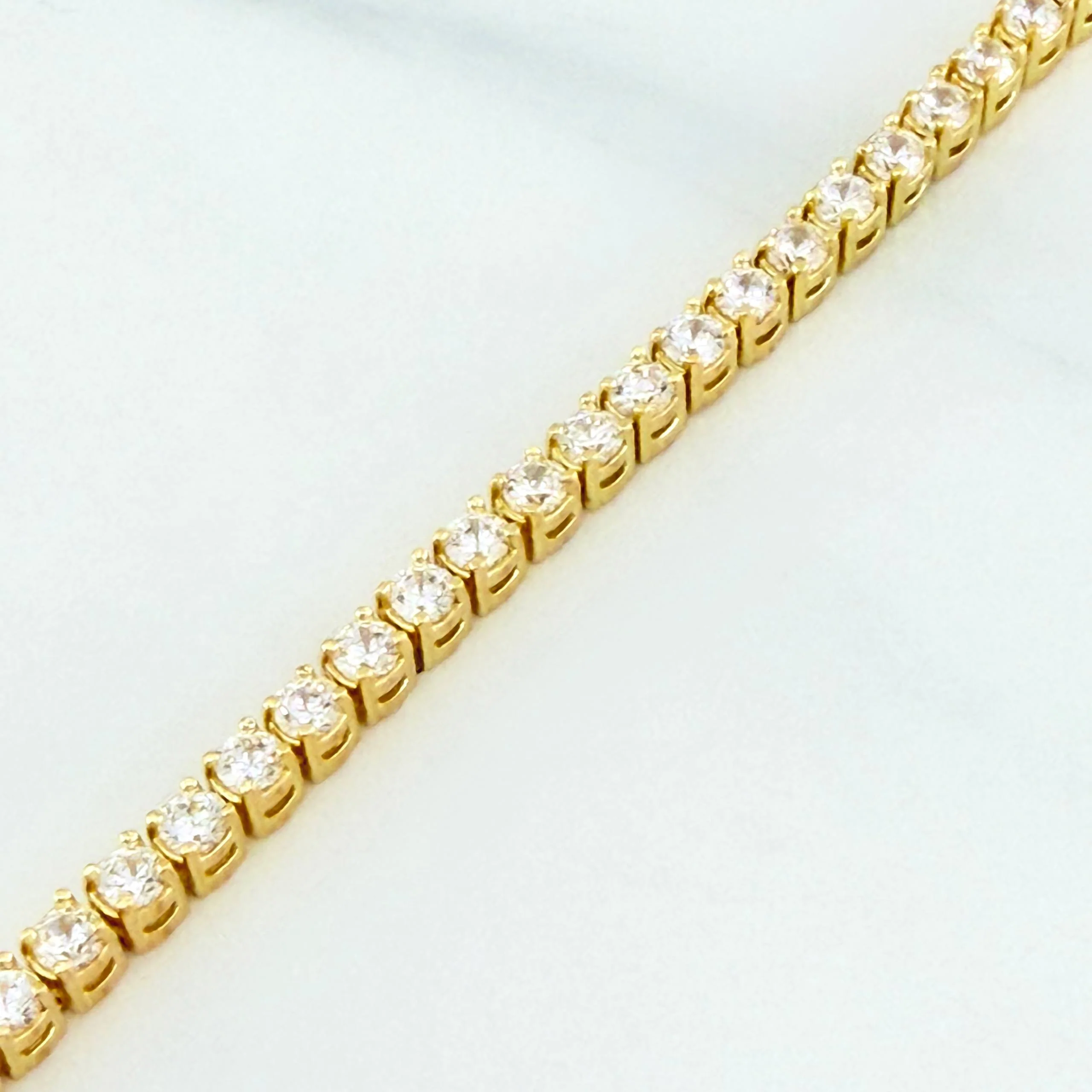 Pulso Tennis 11.35 g / 19.2 cm / 2.9 mm Oro Amarillo 18K - Image 3