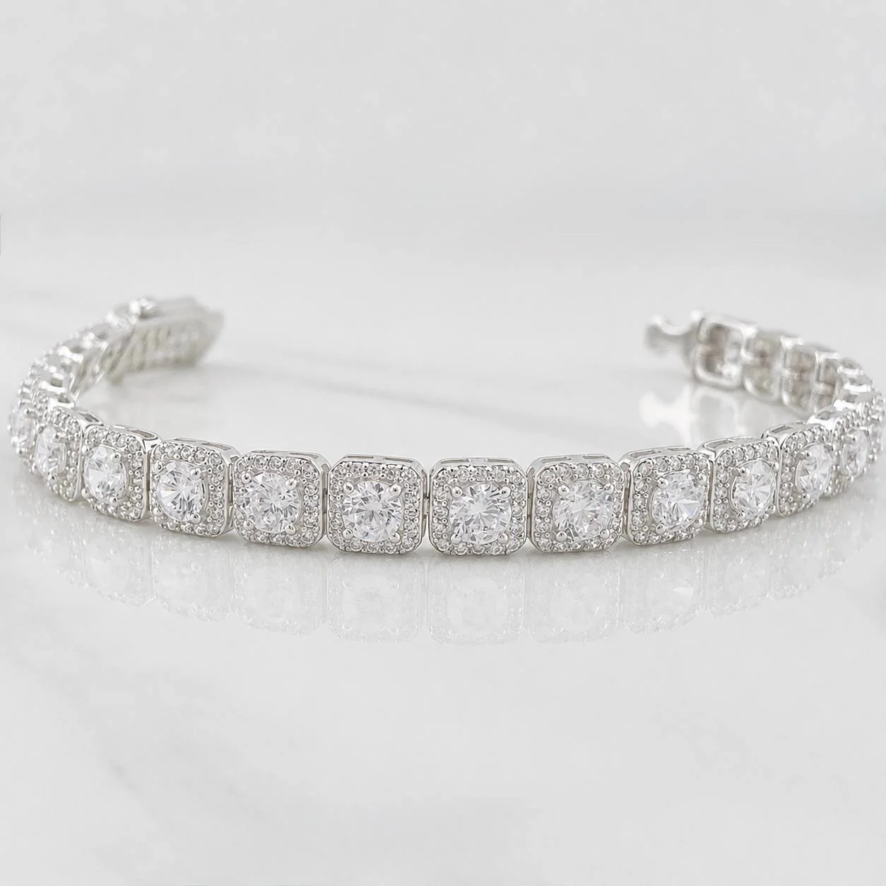 Pulso Tennis 18.15g / 18cm / 8mm Plata 925