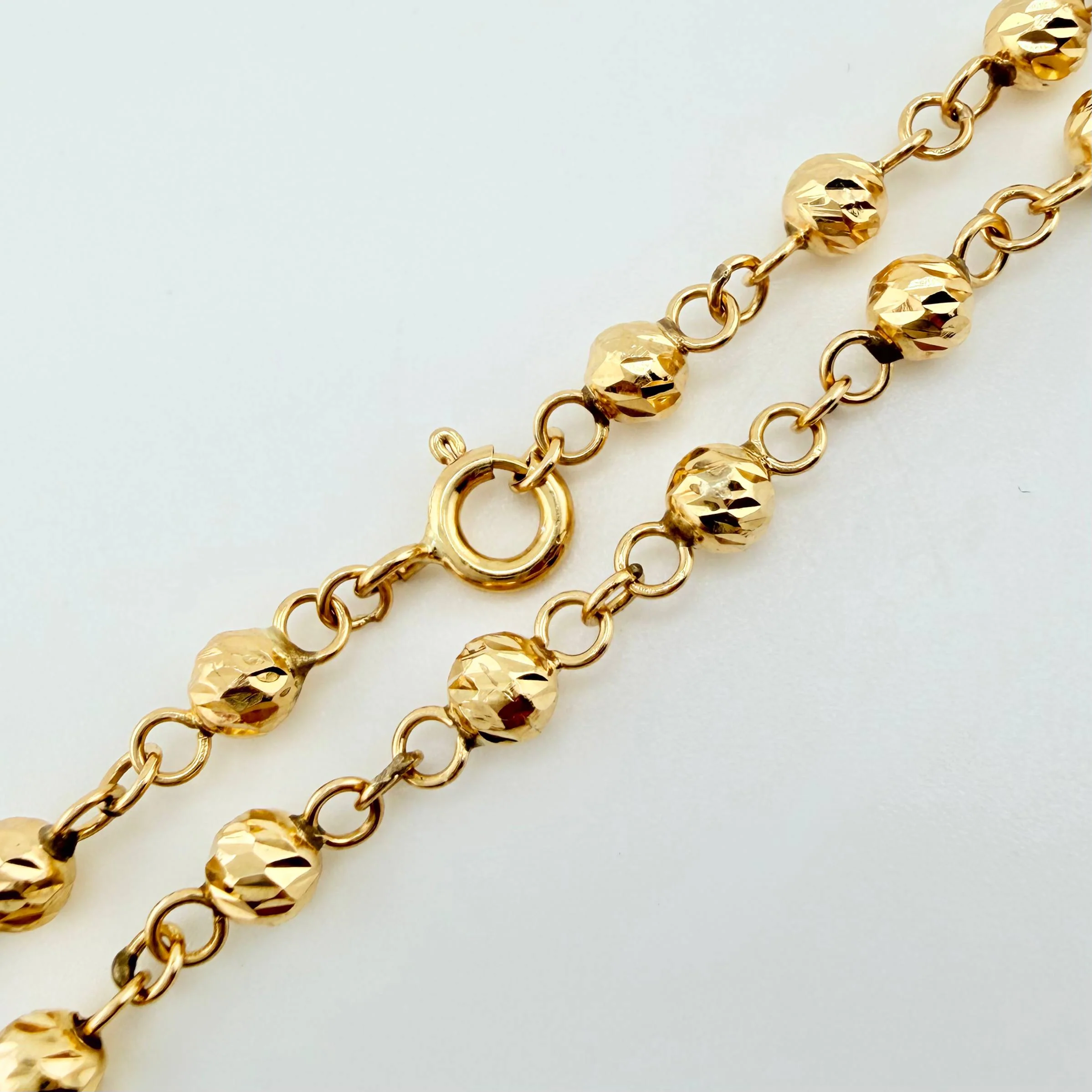 Pulso Tipo Militar 1.85gr / 18cm / 3mm Oro Amarillo 18K * - Image 2