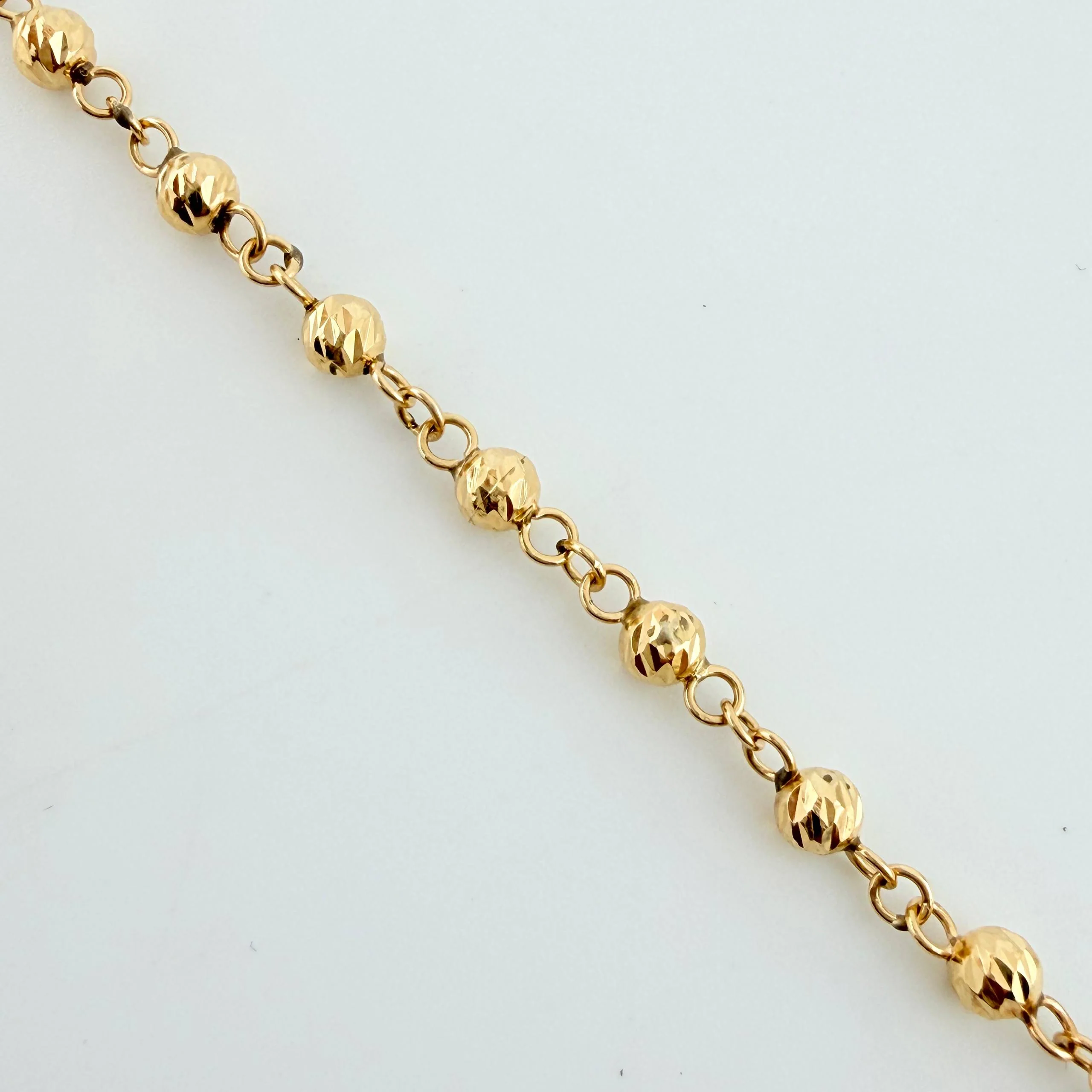 Pulso Tipo Militar 2.15gr / 17.5cm / 4mm Oro Amarillo 18K * - Image 3