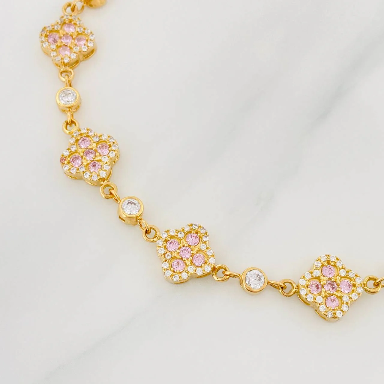 Pulso Trebol 10.15 g / 17 cm / 4.1 mm Oro Amarillo 18K - Image 2
