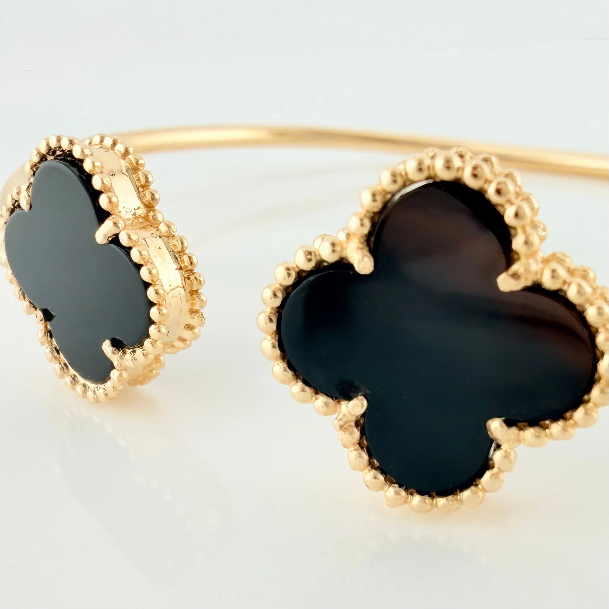 Pulso Trebol 7.55 g / 18 cm / 2 mm Oro Amarillo 18K - Image 3