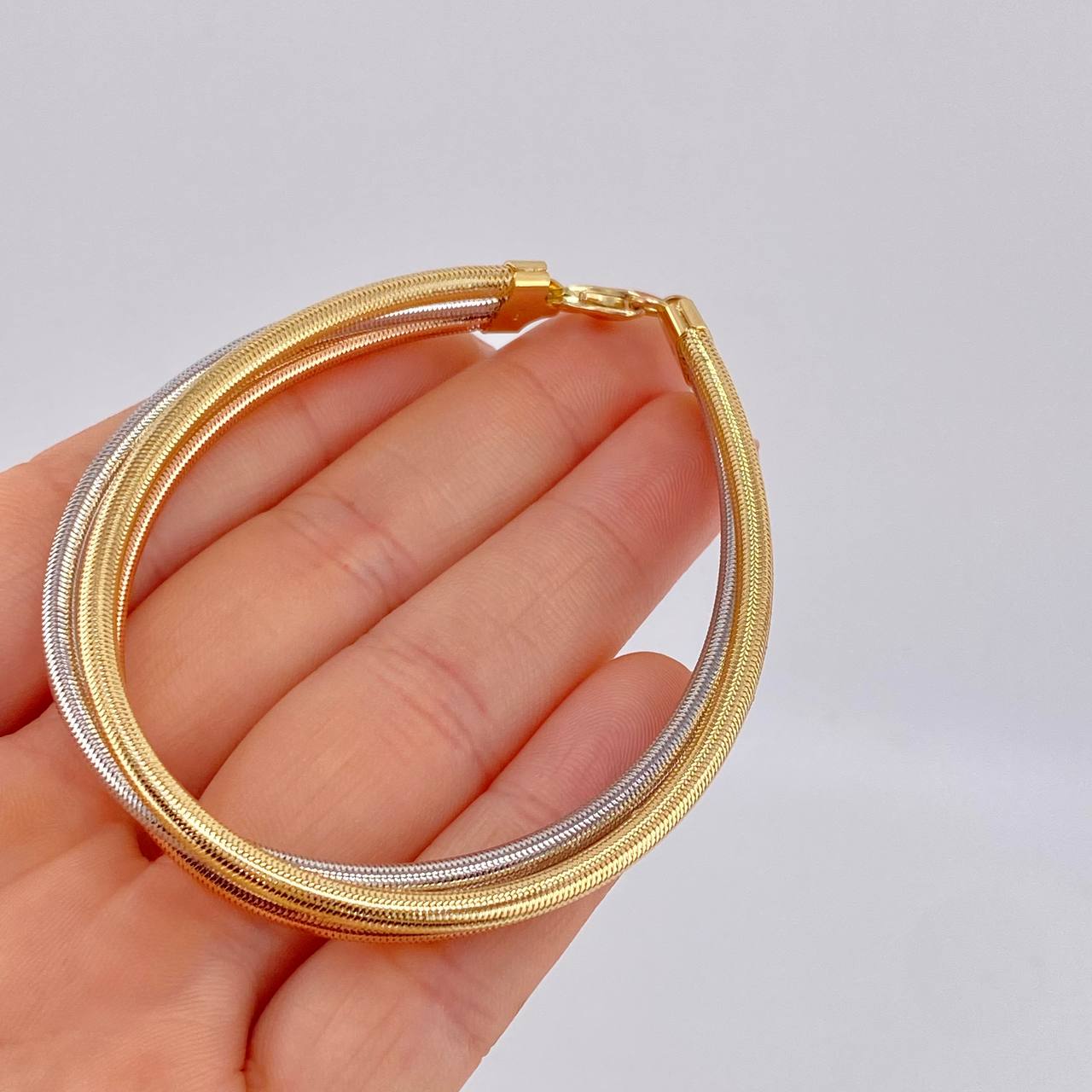 Pulso Triple Flex 5.85 g / 20.5 cm / 9.1 mm Tres Oros 18K - Image 3
