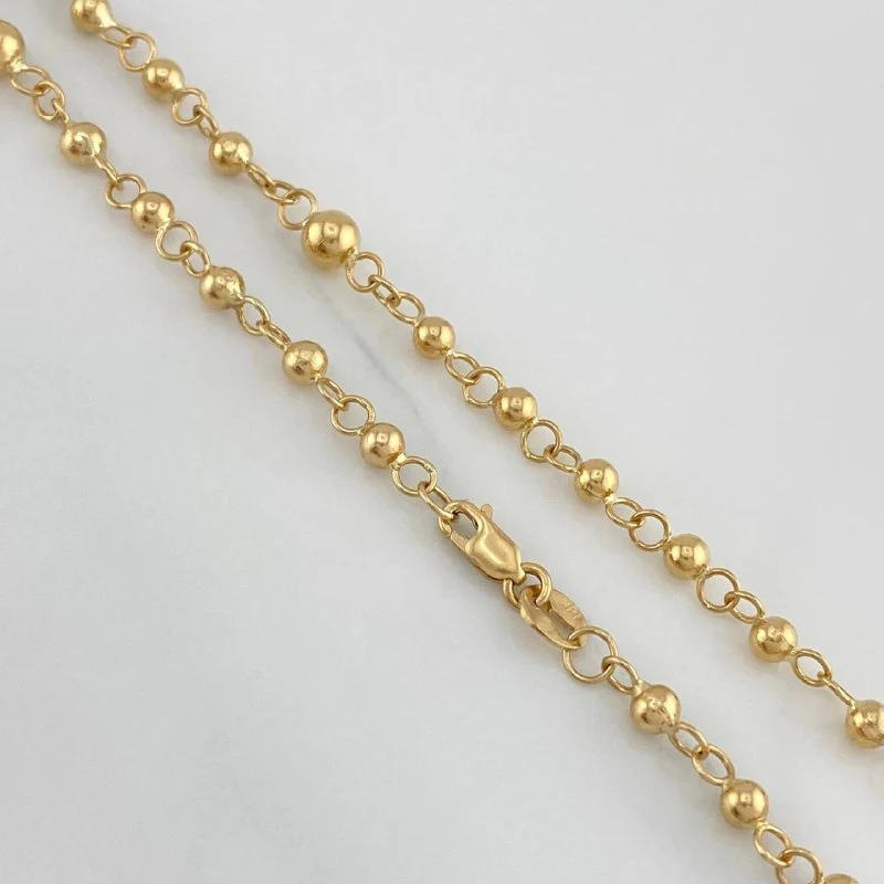 Rosario Milagrosa 6.25 g / 46 cm / 2.8 mm Oro Amarillo 18K - Image 3