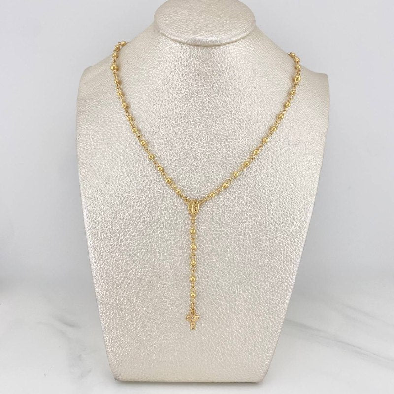 Rosario Milagrosa 6.25 g / 46 cm / 2.8 mm Oro Amarillo 18K - Image 5