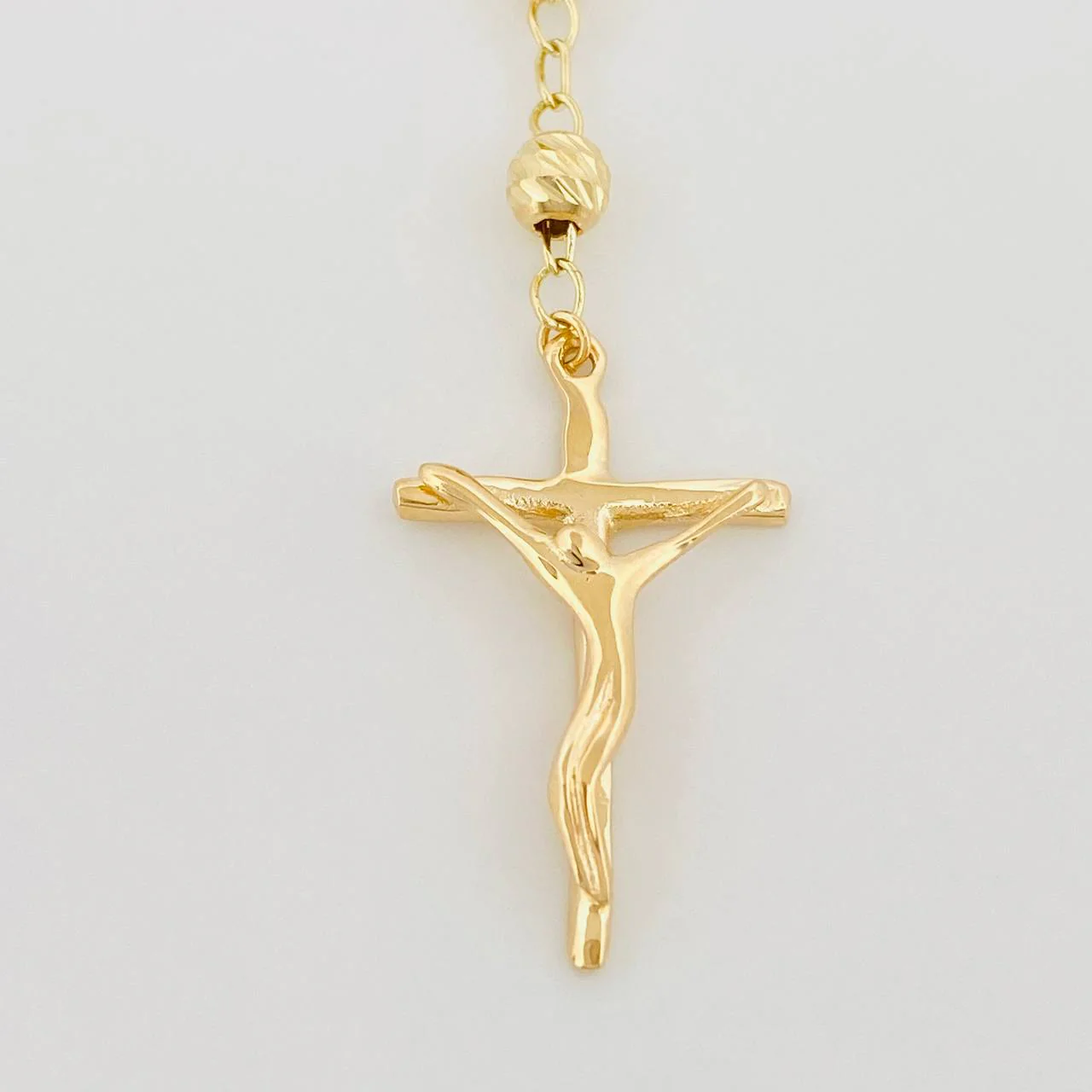 Rosario Virgen Milagrosa 11.45 g / 60 cm / 1.2 mm Oro Amarillo 18K - Image 2