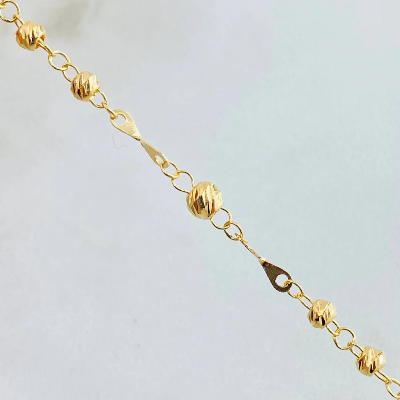 Rosario Virgen milagrosa 6.25g / 51.5cm / 3mm Oro Amarillo 18K - Image 2