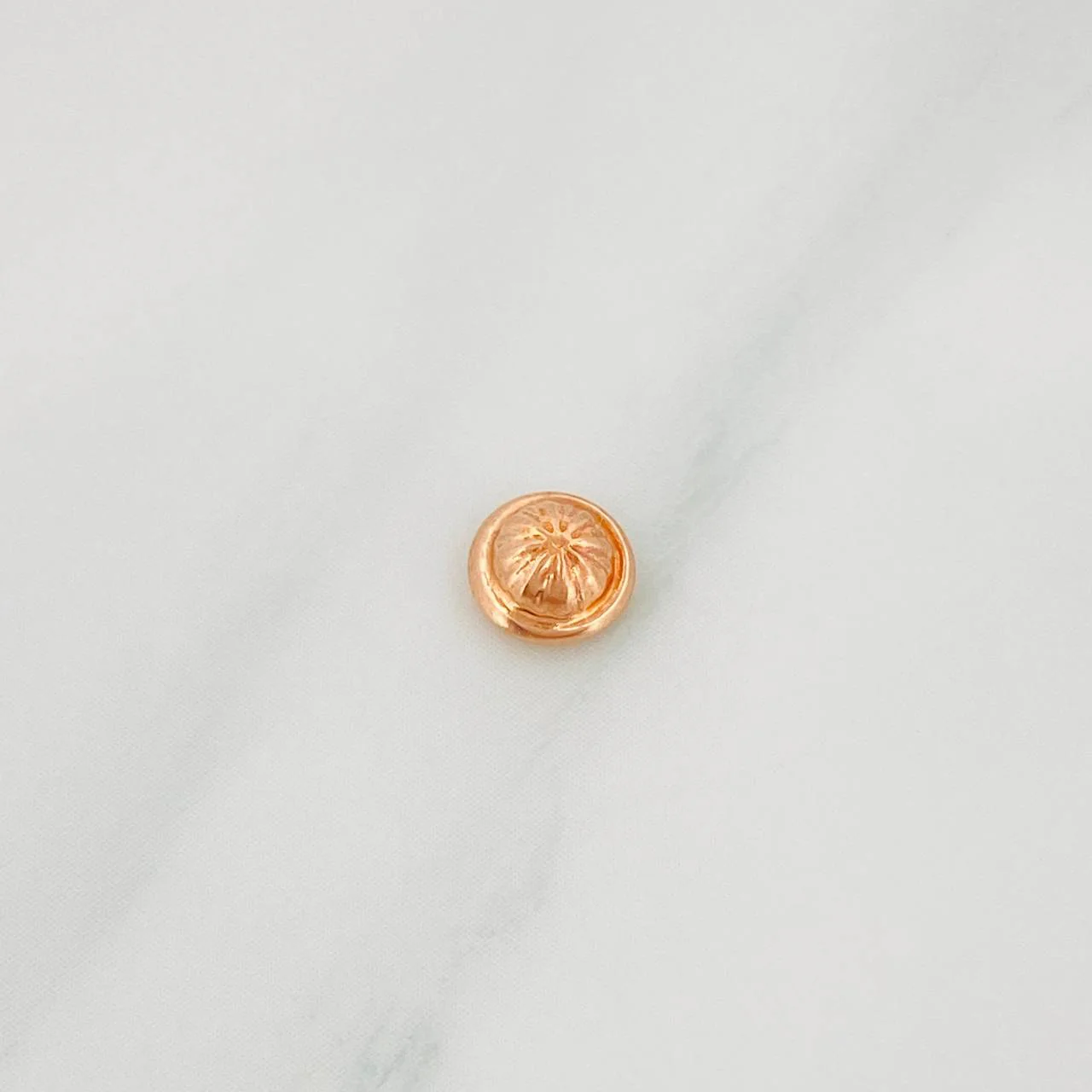 Rosca De Seguridad 0.15 g Oro Rosa 18K