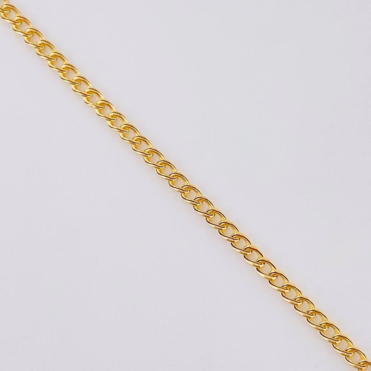 Set Cadena Cubana + Dije Infinito / 1.65gr / 45.3 cm Oro Amarillo 18K - Image 4