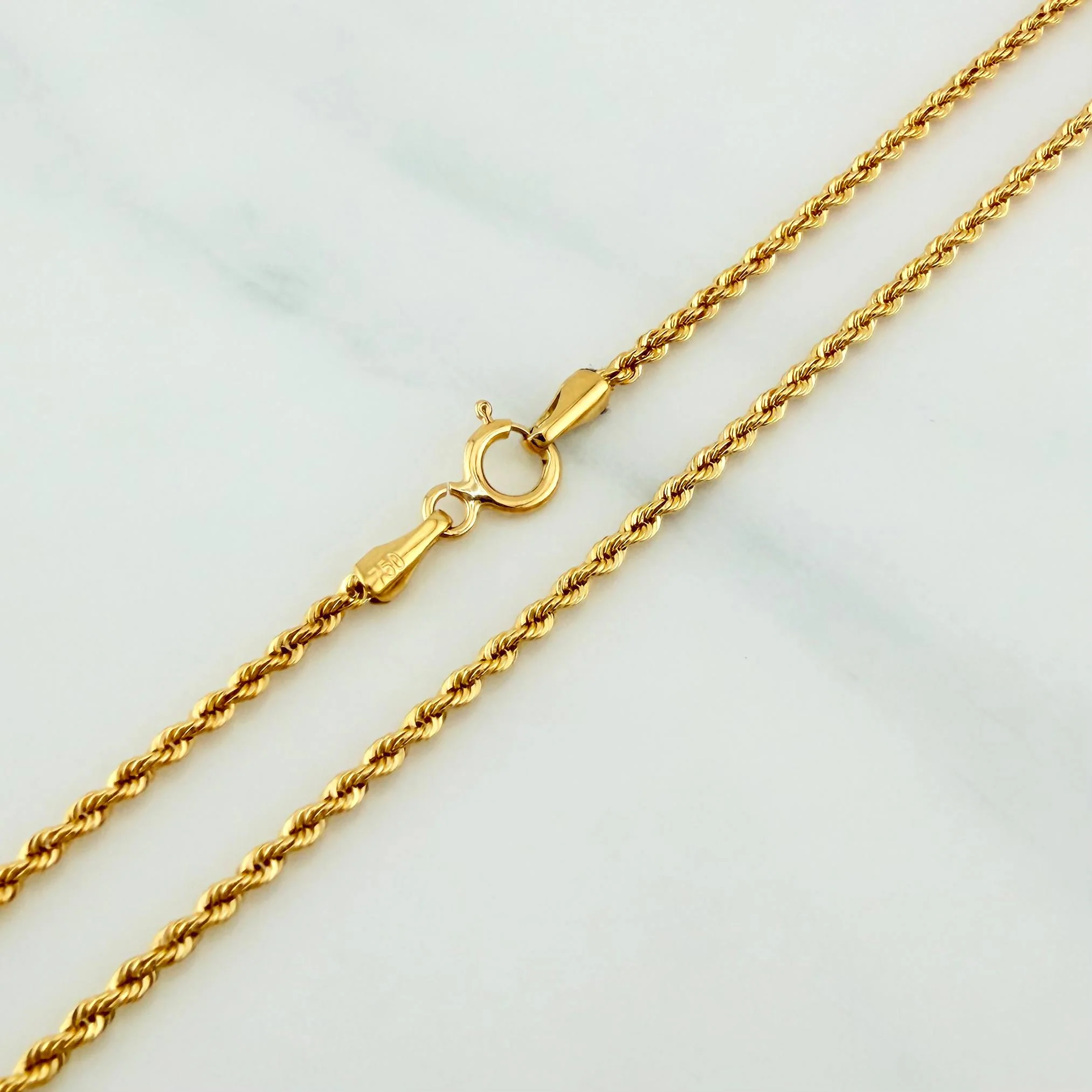 Set Cadena Lazo + Dije Herradura Caballo / 3.65gr / 60.3 cm Oro Amarillo 18K - Image 4
