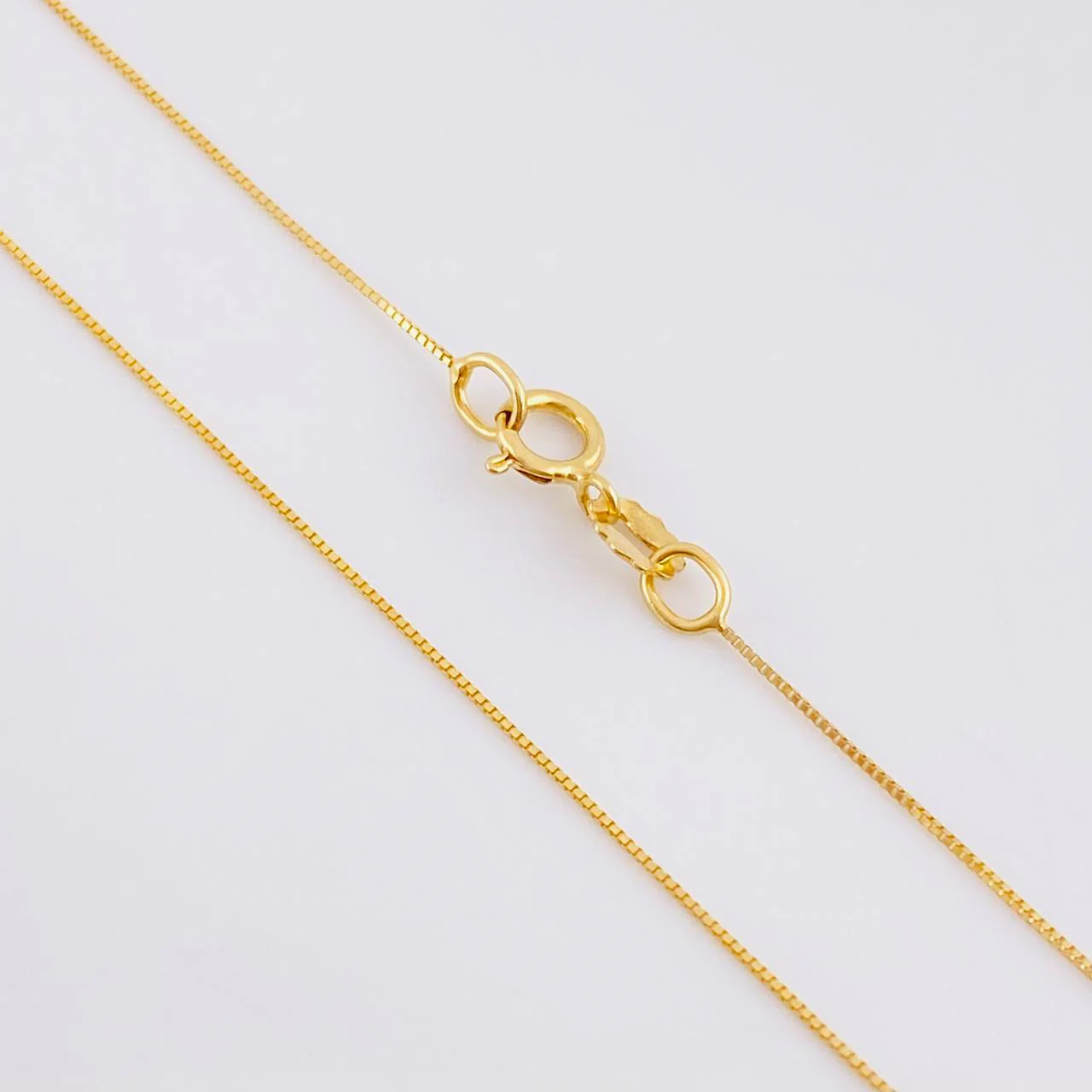 Set Cadena Veneciana + Dije Mapa Esmeralda 3 Pts / 1.1 g / 45 cm Oro Amarillo 18K - Image 4