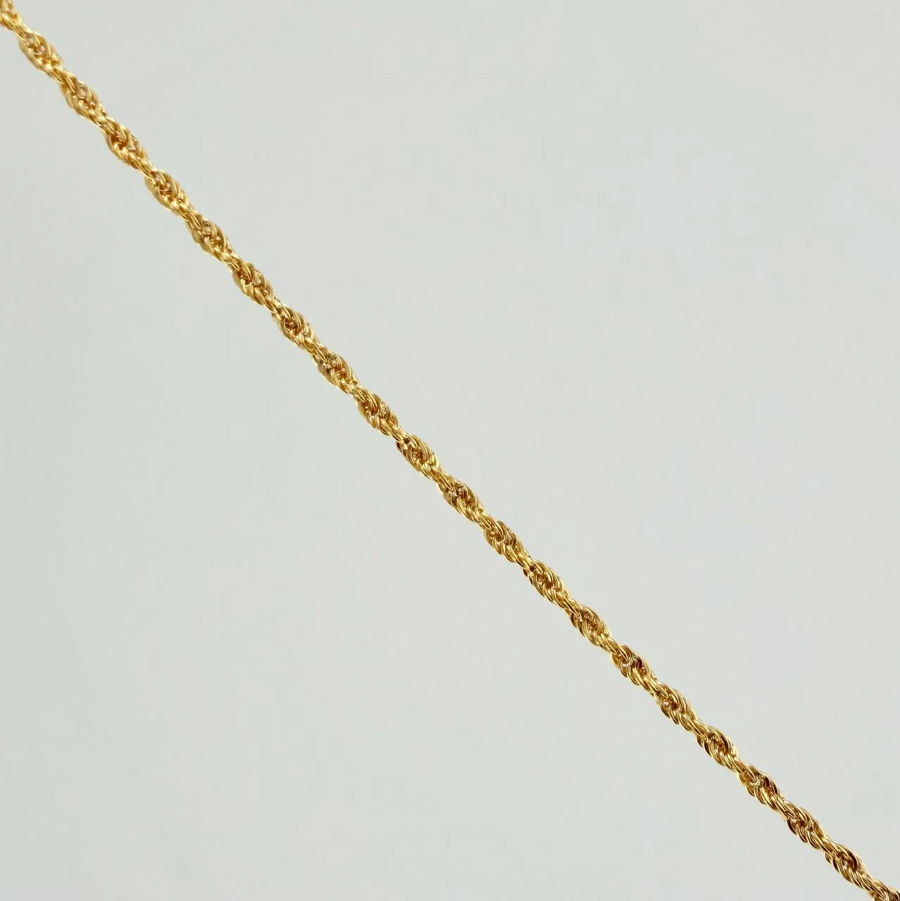 Set Cadena y Dije Lazo + San Benito 1.4gr / 50cm / 1.09mm Oro Amarillo 18K (Oferta) $ - Image 5
