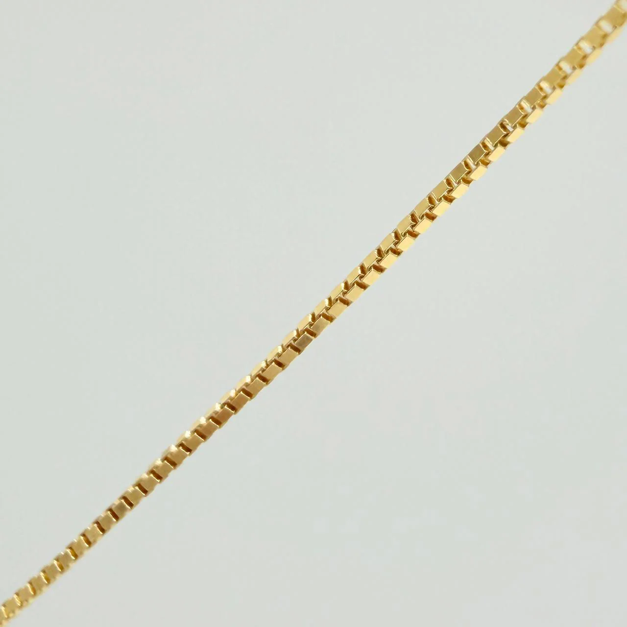 Set Cadena y Dije Veneciana + Estrella David 1.2gr / 45cm / 0.5mm Oro Amarillo 18K (Oferta) & - Image 5