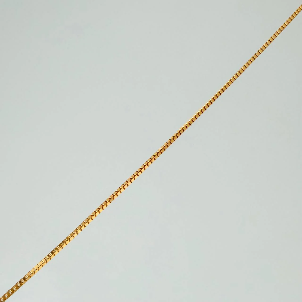 Set Cadena y Dije Veneciana+Virgen Guadalupe 1.3gr / 45cm / 0.3mm Oro Amarillo 18K (Oferta) $ - Image 5