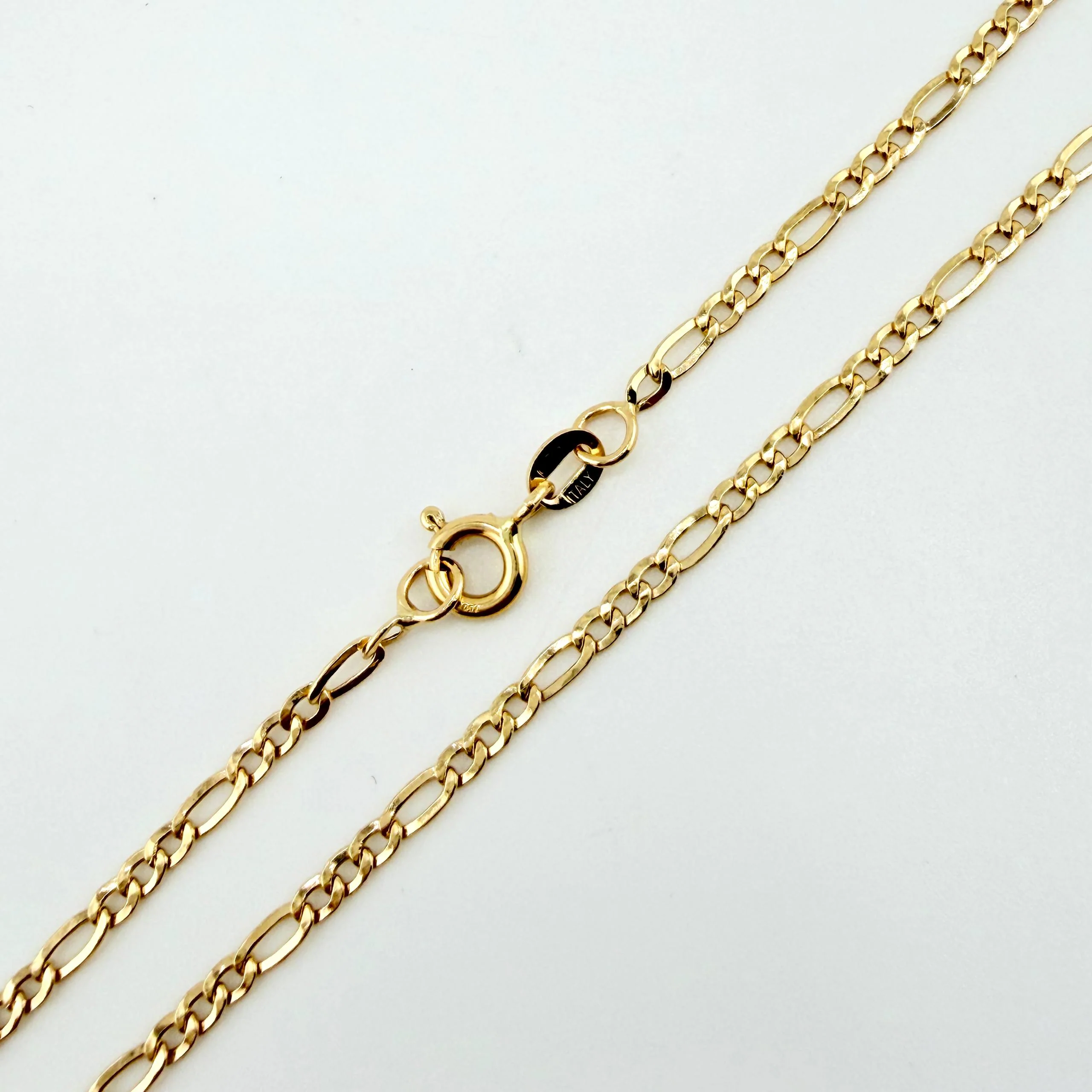Tobillera Fígaro 2.2gr / 24.5cm / 2.9mm Oro Amarillo - Image 2