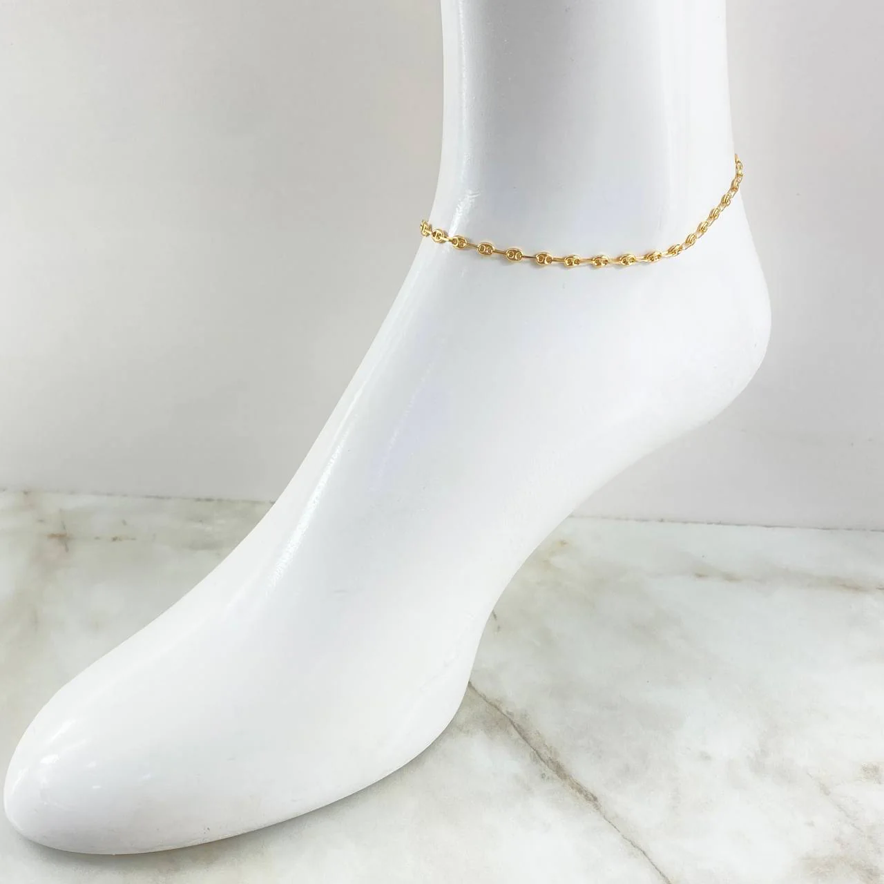 Tobillera Gc 2.55 g / 26 cm / 3.2 mm Oro Amarillo 18K - Image 3