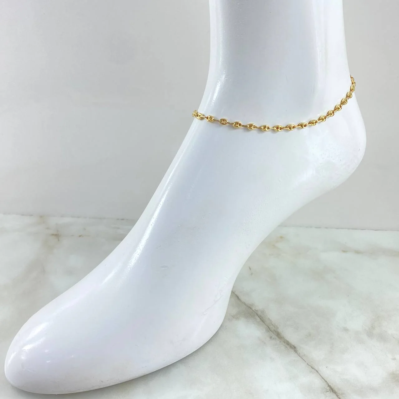 Tobillera Gc 2.6 g / 26.2 cm / 3.2 mm Oro Amarillo 18K - Image 3