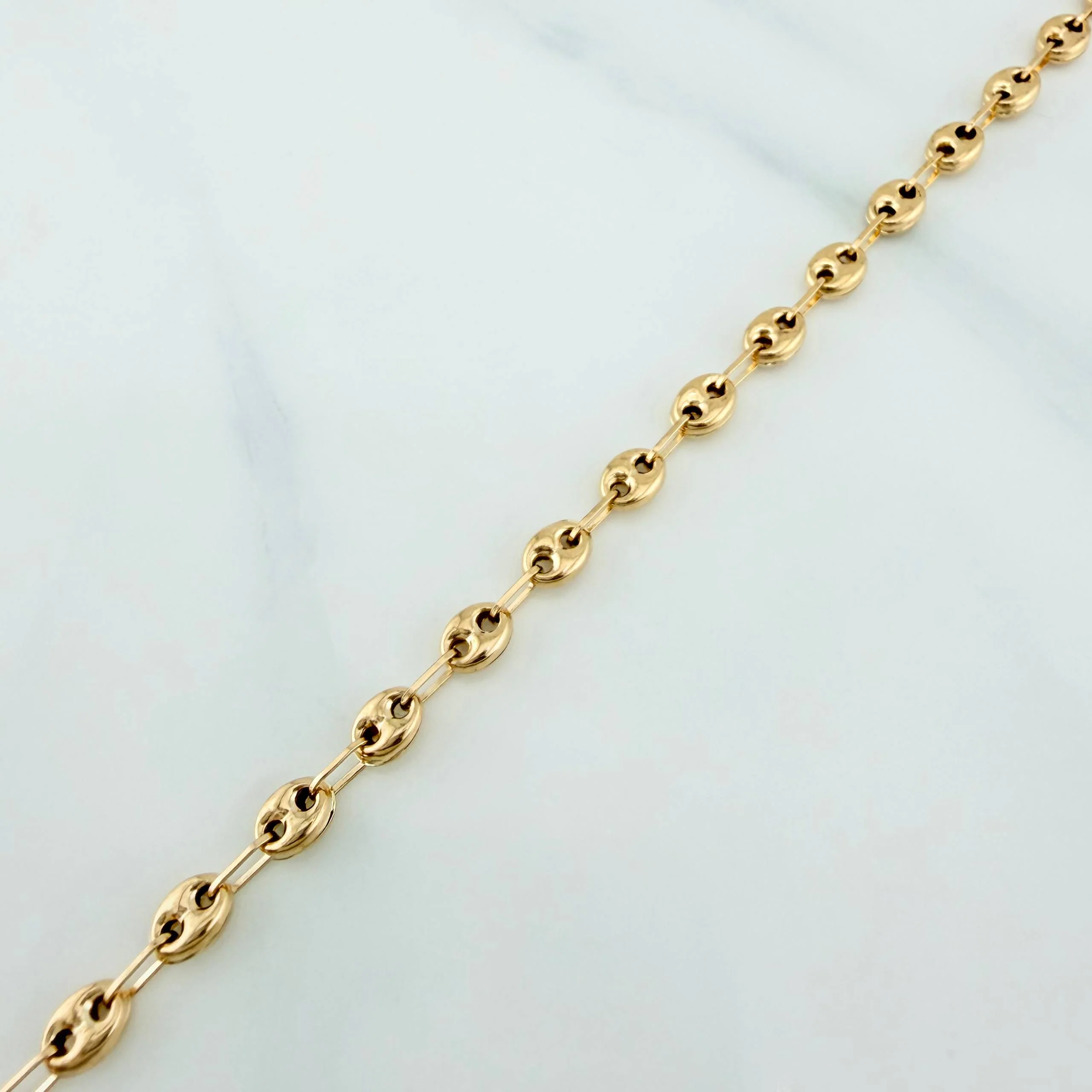 Tobillera Gc 3.15 g / 25.5 cm / 3.5 mm Oro Amarillo 18K - Image 2