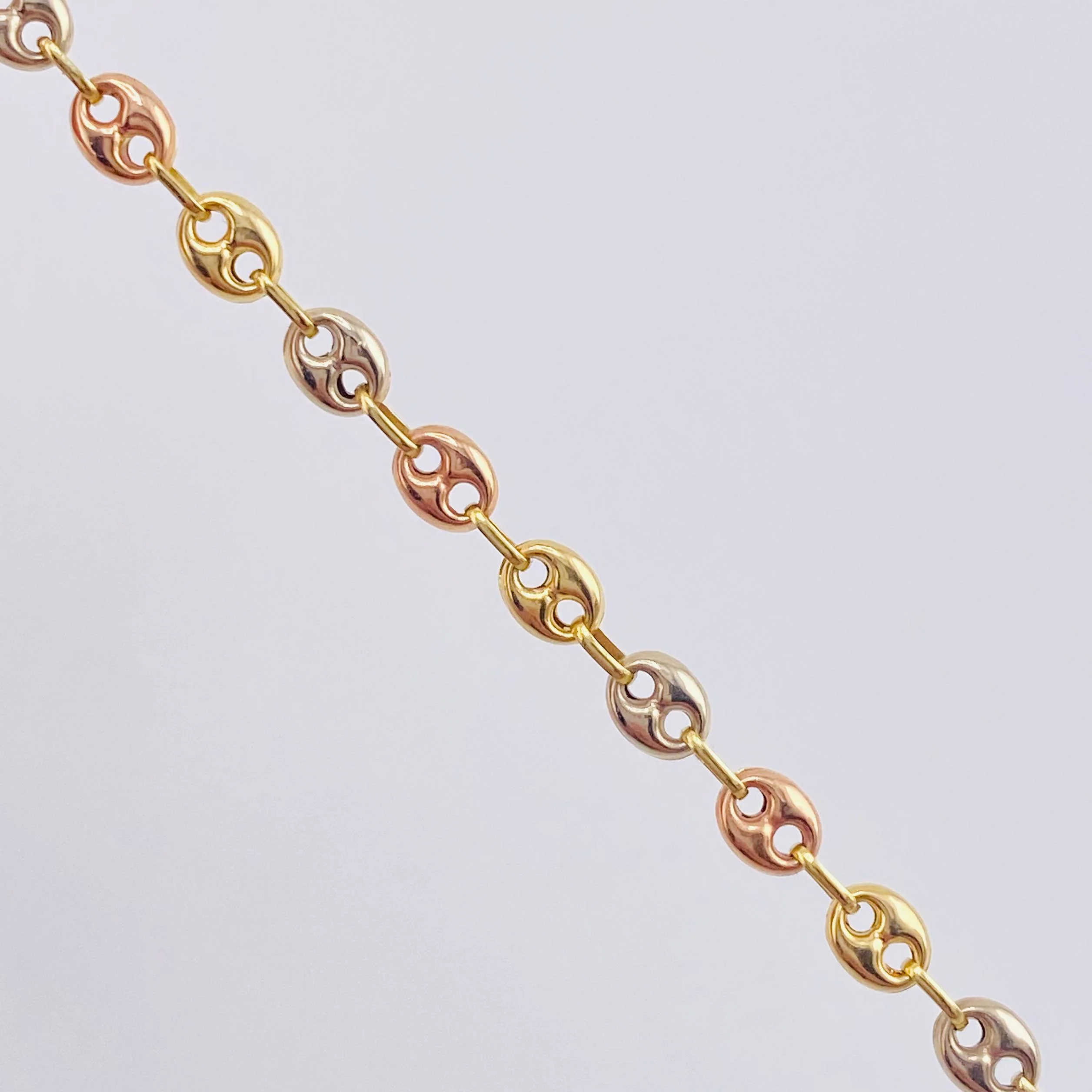 Tobillera Gc 3.15gr / 24.5cm / 4.1mm Tres Oros 18K * - Image 2
