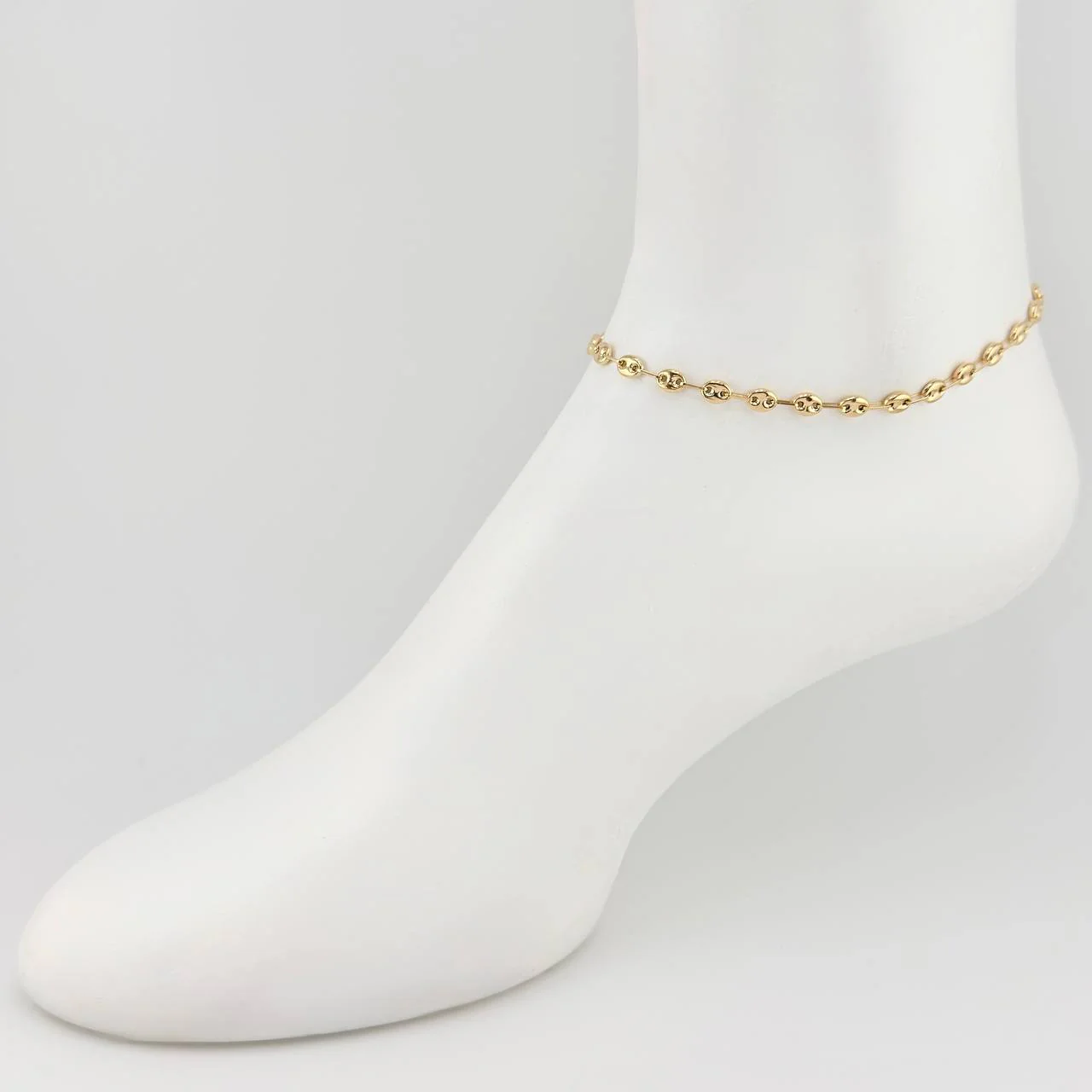 Tobillera Gc 3.4 g / 24.5 cm / 5 mm Oro Amarillo 18K - Image 4