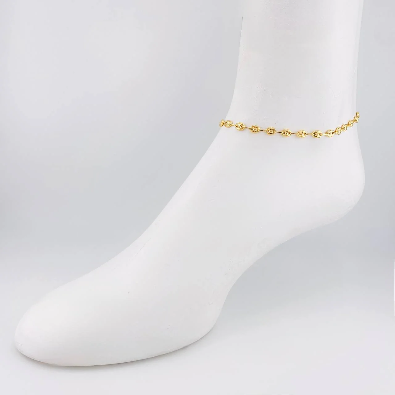 Tobillera Gc 3.6 g / 24.5 cm / 4.5 mm Oro Amarillo 18K - Image 4