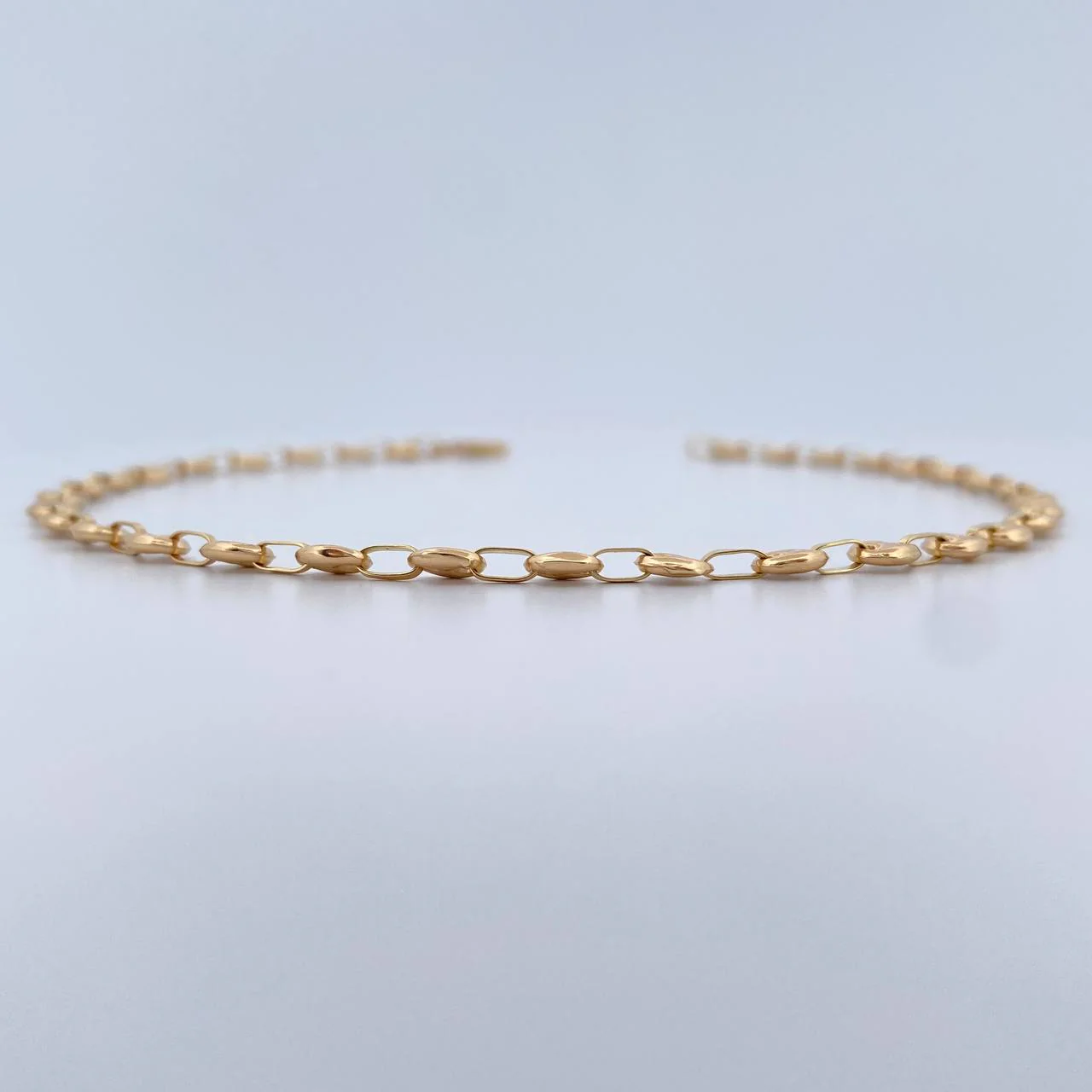 Tobillera GC 3.7gr / 26cm / 3.7mm Oro Amarillo 18K & - Image 2