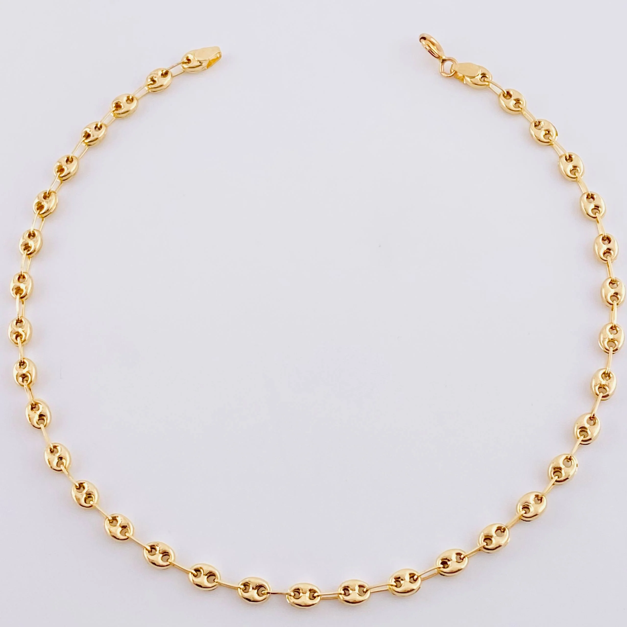 Tobillera Gc 3 g / 24.3 cm / 3.5 mm Oro Amarillo 18K