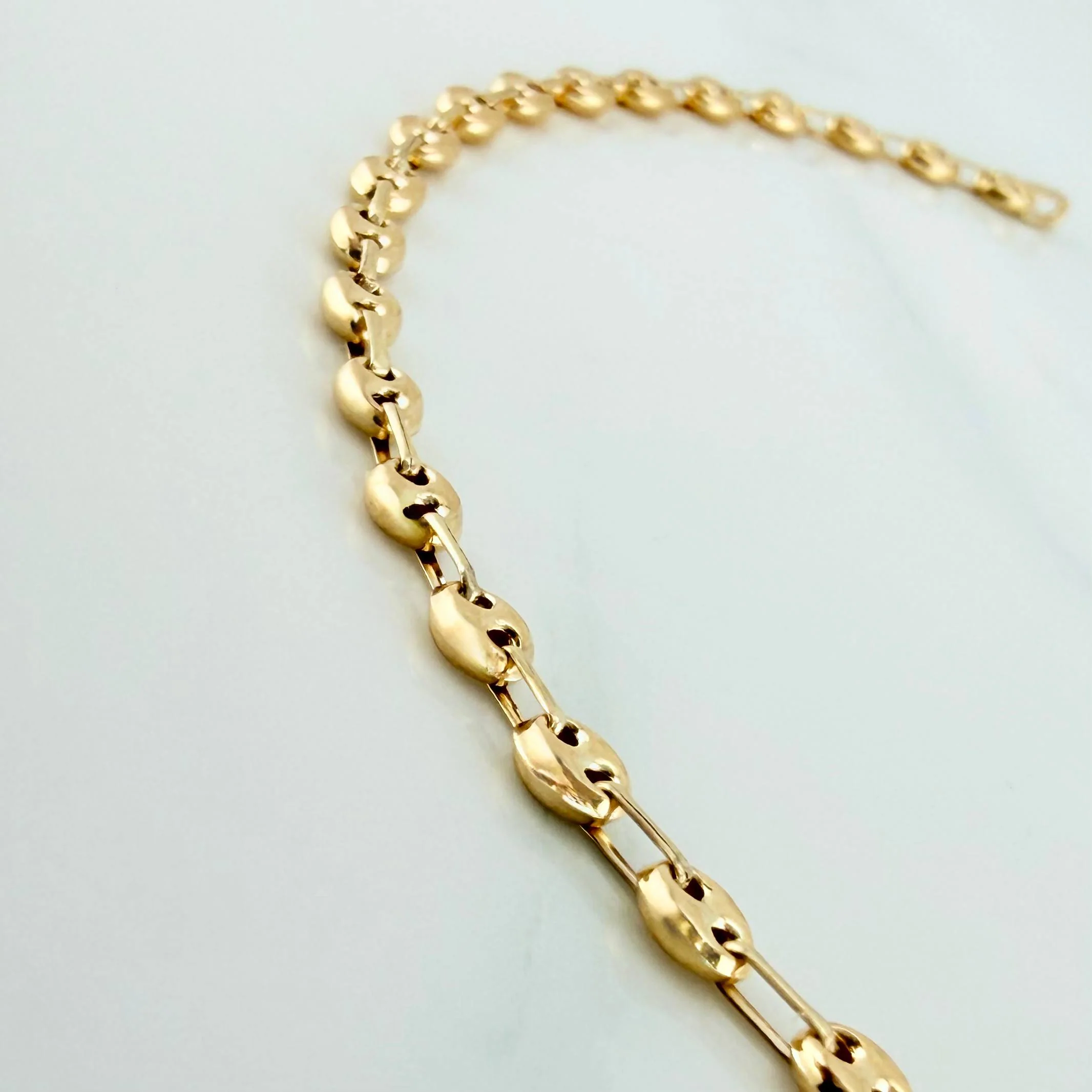 Tobillera Gc 3 g / 27.5 cm / 3 mm Oro Amarillo 18K - Image 2