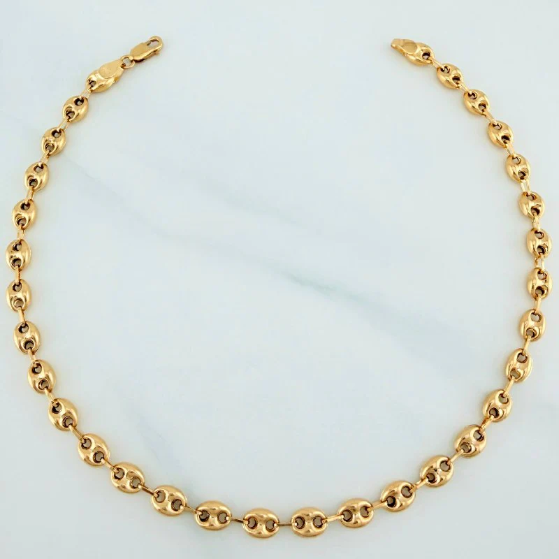 Tobillera Gc 4 g / 28 cm / 4.2 mm Oro Amarillo 18K