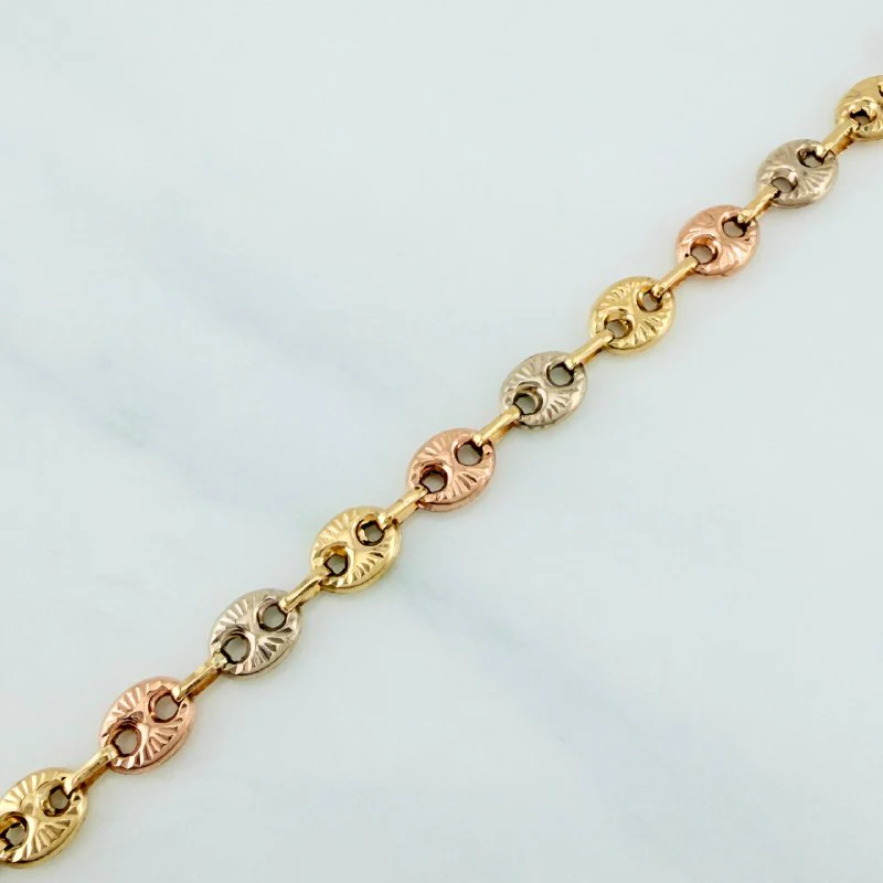 Tobillera Gc 6.25 g / 26.8 cm / 5.25 mm Tres Oros 18K - Image 3