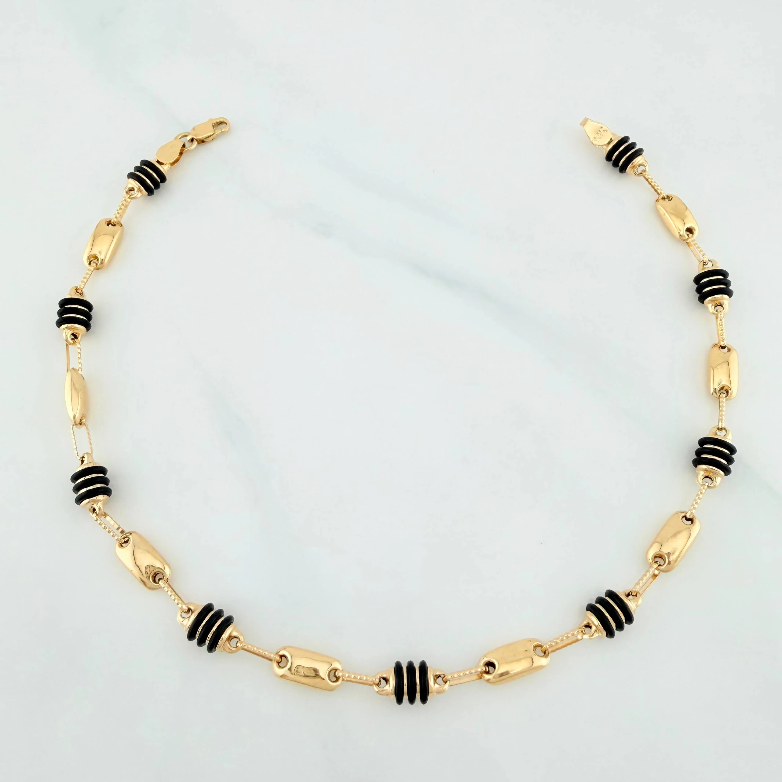 Tobillera Rustica Tornillo 6 g / 25.5 cm / 4.75 mm Oro Amarillo 18K
