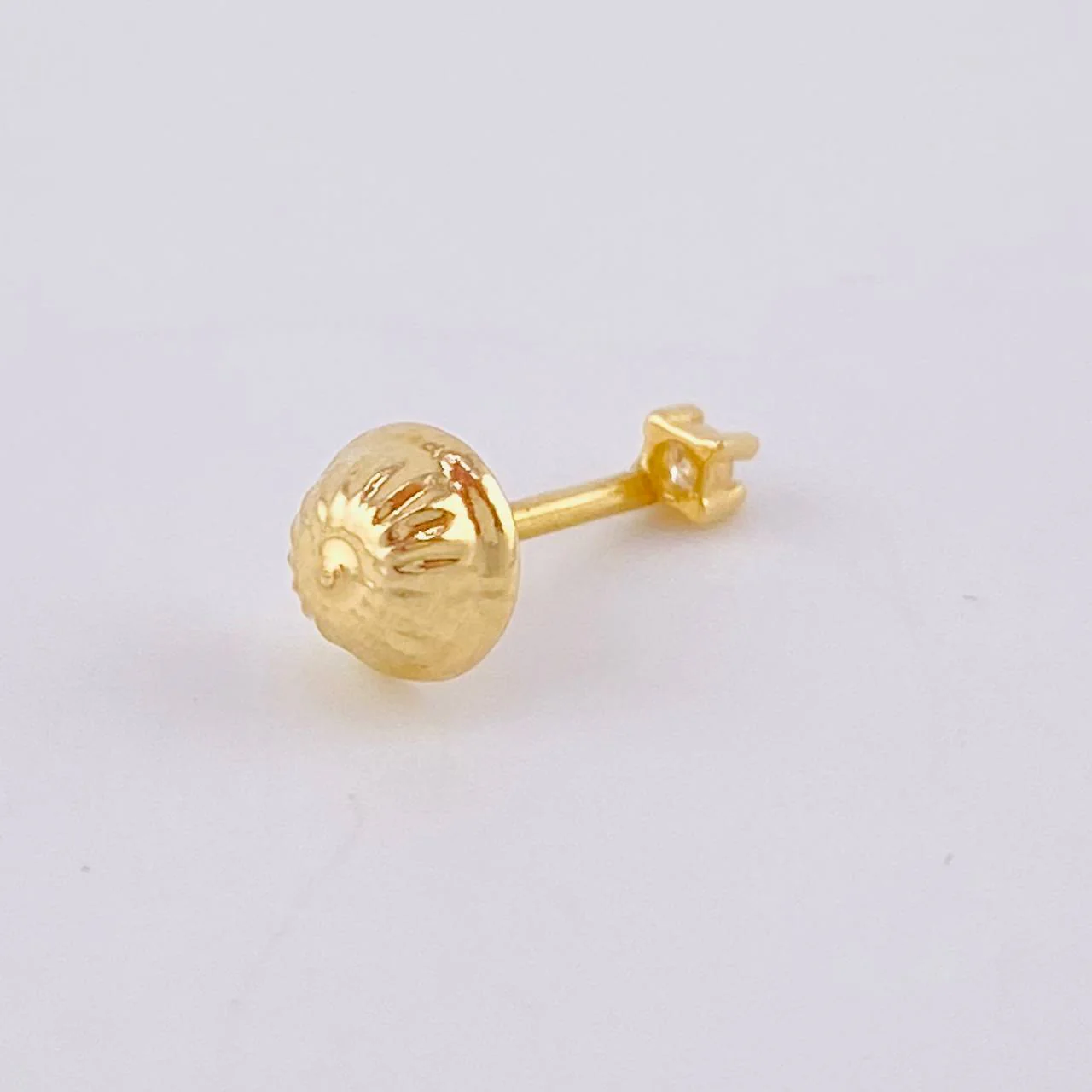 Topo Unico 4 Pts 0.25 g / 2.35 mm Oro Amarillo 18K - Image 3