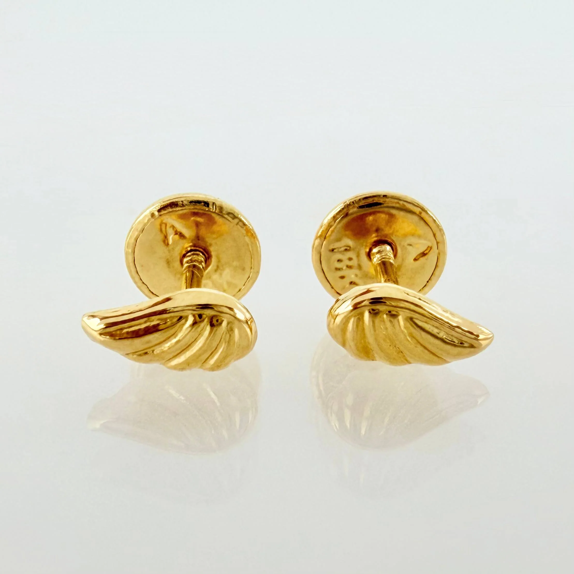 Topos Alas 0.55 g / 4 mm Oro Amarillo 18K