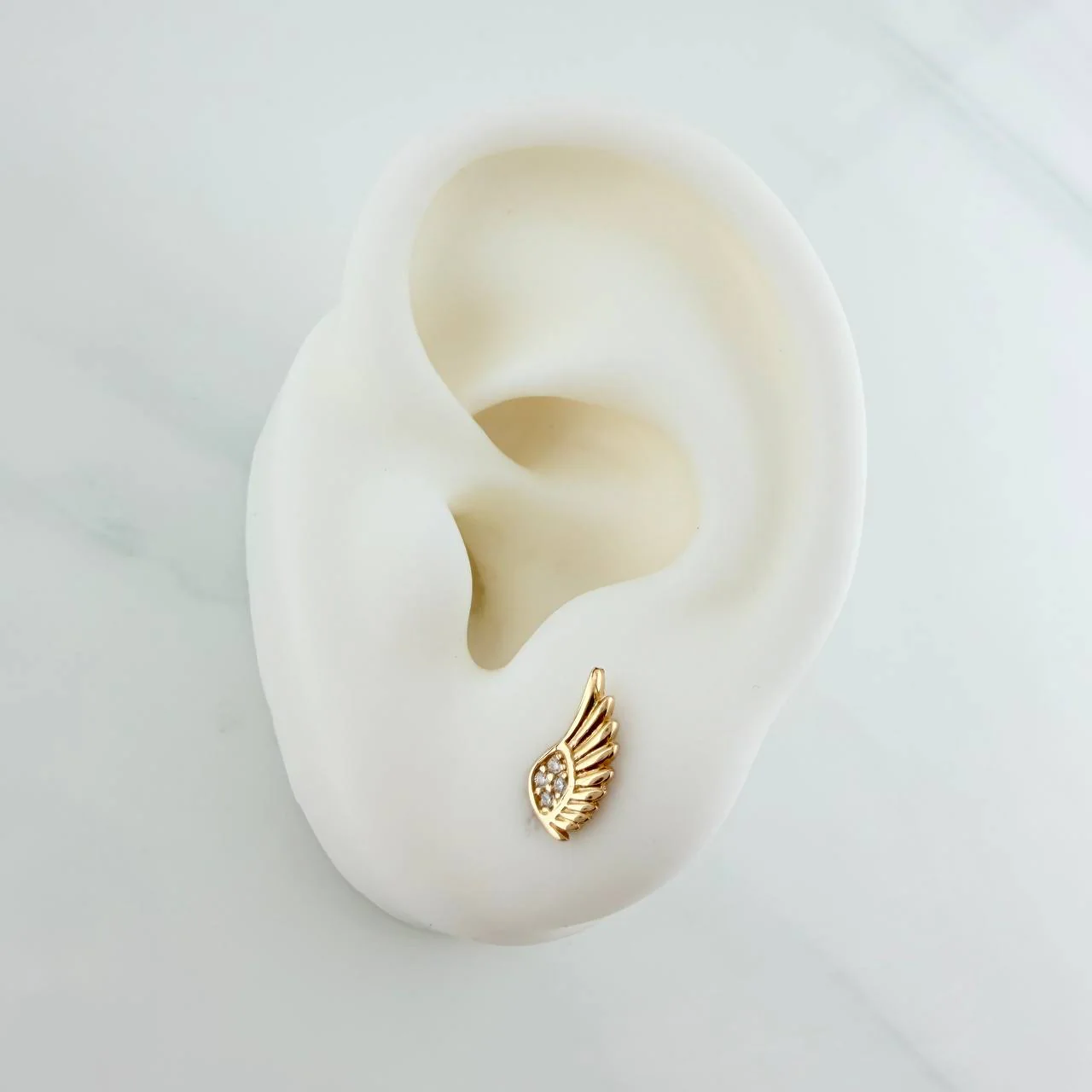 Topos Alas 1.1gr / 5.15mm Oro Amarillo 18K % - Image 5