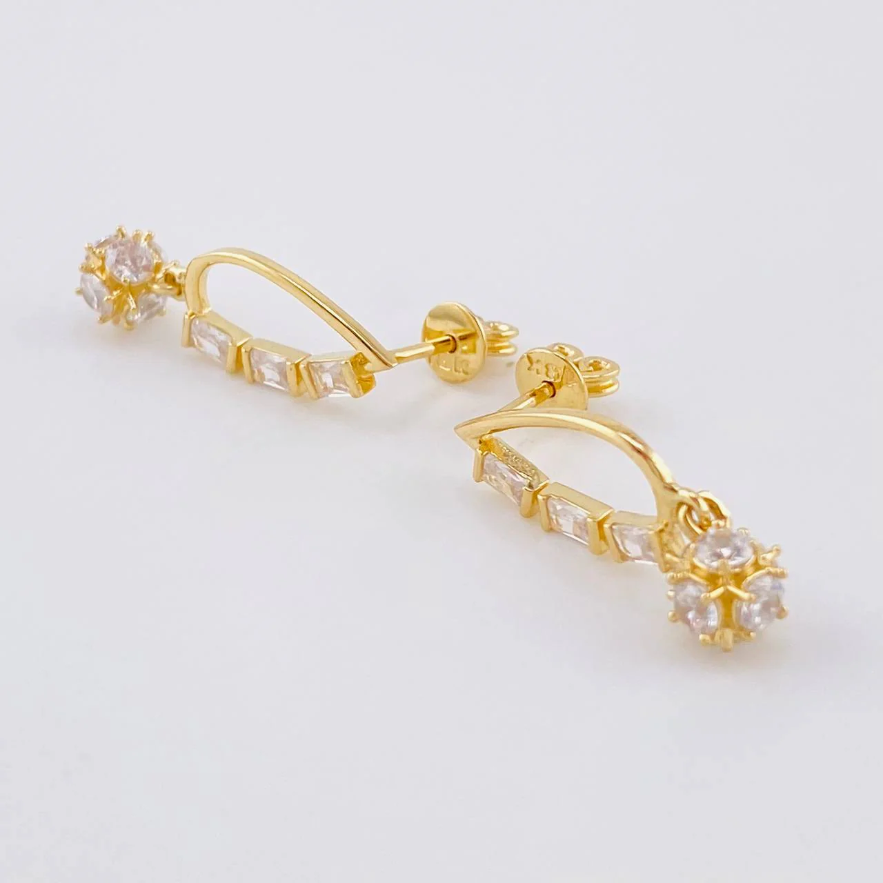 Topos Arpa De Disco 3.25 g / 2 cm Oro Amarillo 18K - Image 2
