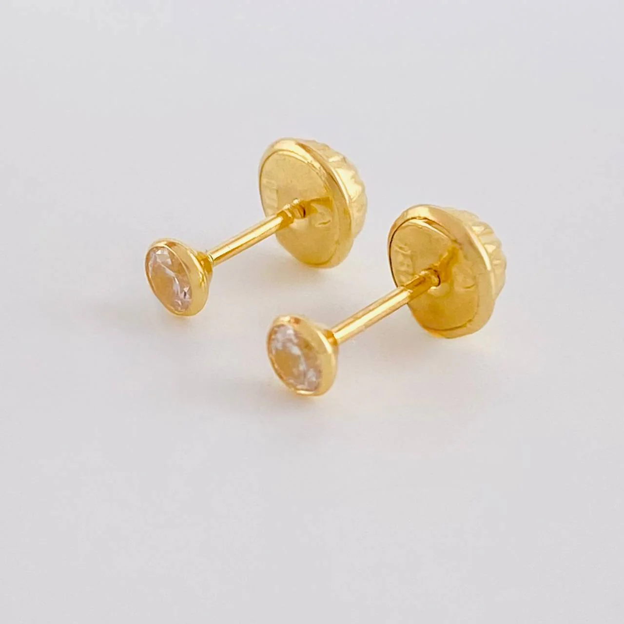 Topos Bisel 0.45g / 3.2mm Oro Amarillo 18K - Image 2