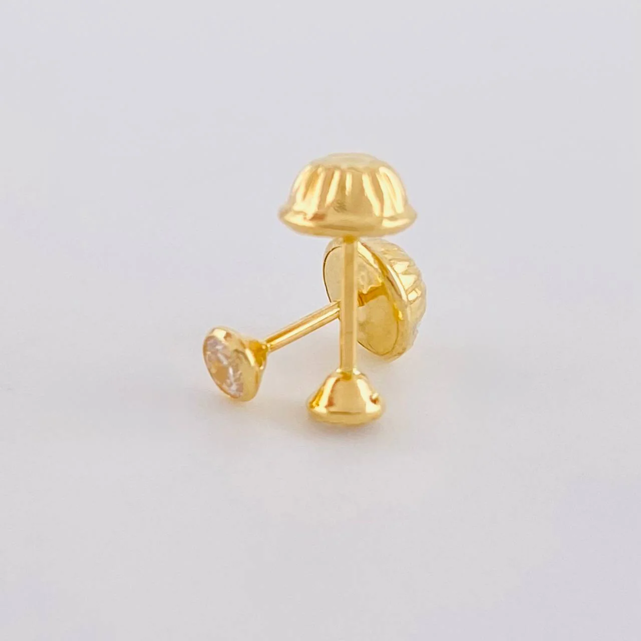 Topos Bisel 0.4g / 3.2mm Oro Amarillo 18K - Image 3