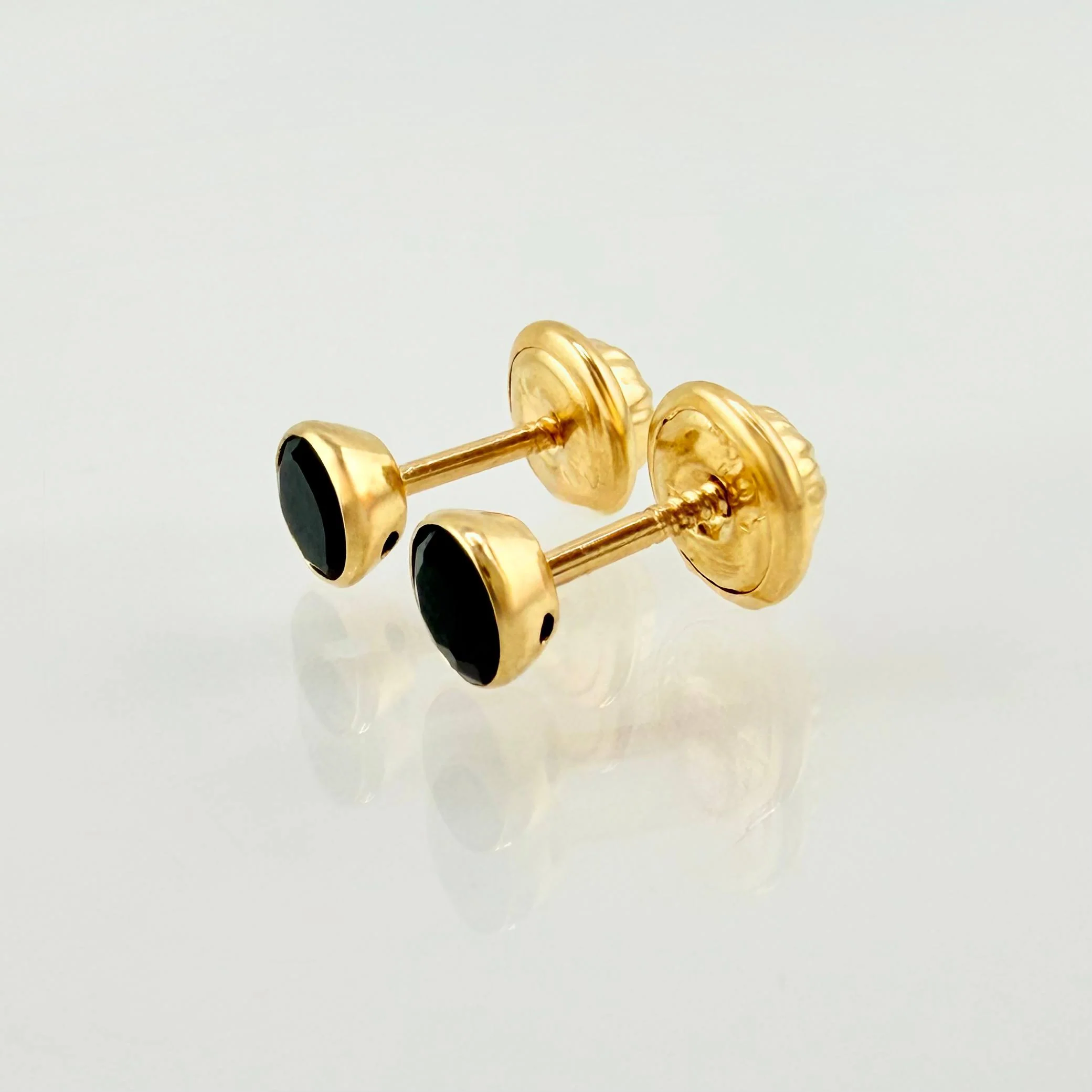 Topos Bisel 0.6gr / 4mm Oro Amarillo 18K - Image 2