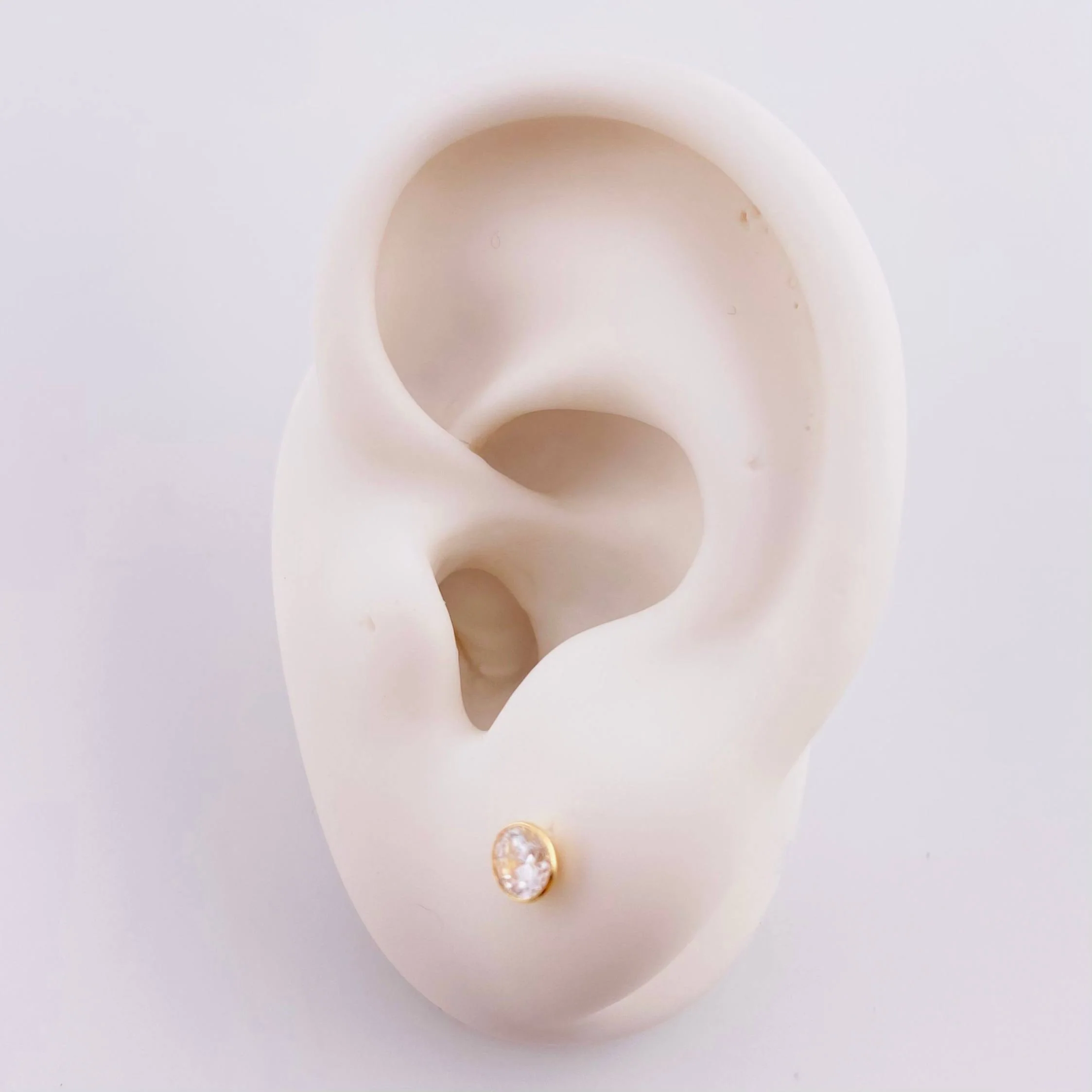 Topos Bisel 0.85g / 5.3mm Oro Amarillo 18K - Image 4
